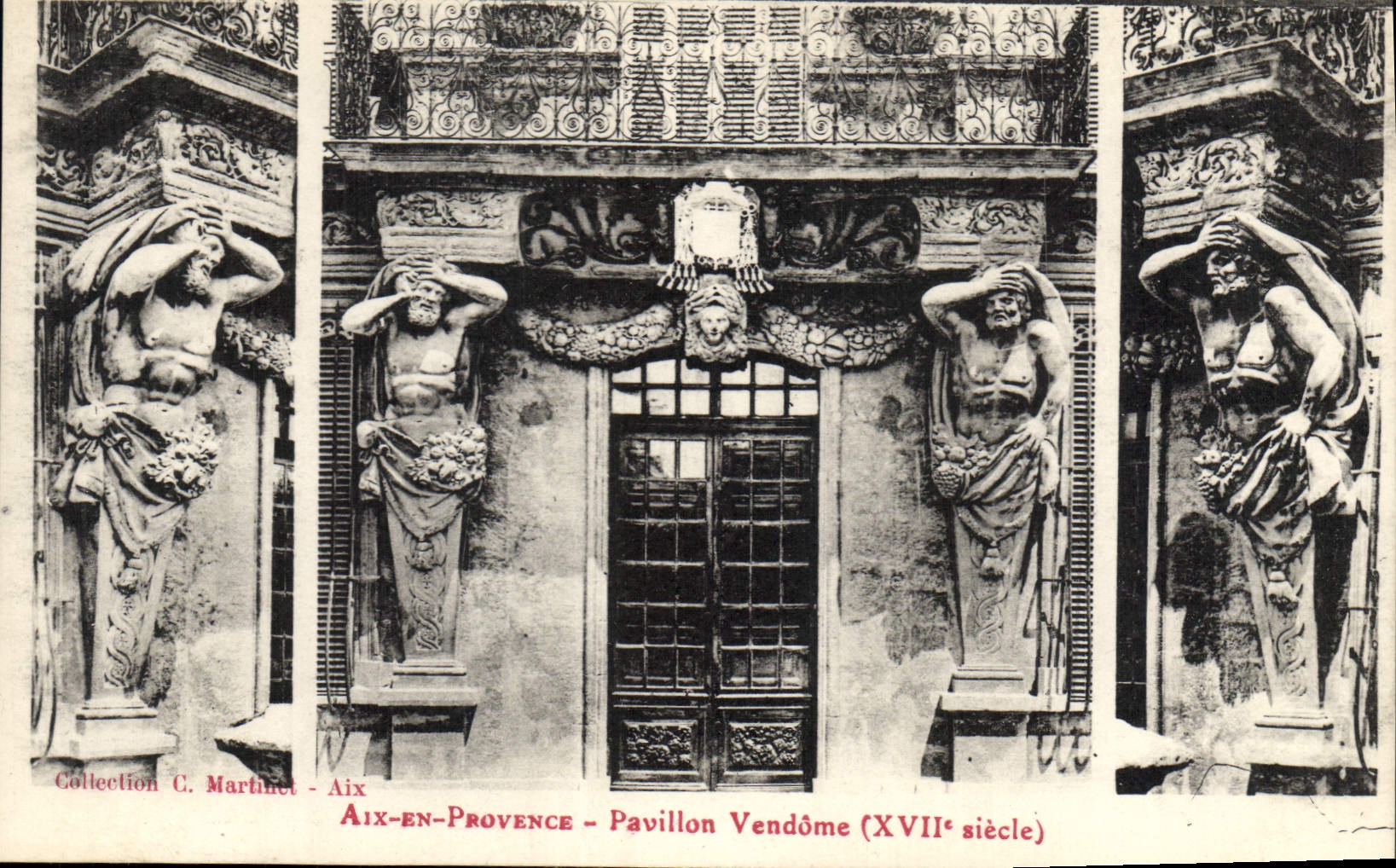 CPA Aix en Provence Pavillon Vendome XVII siecle 