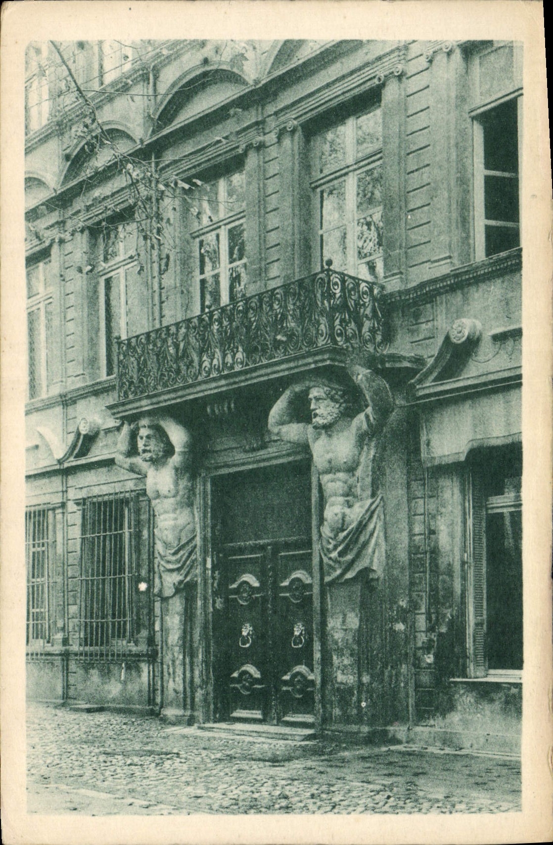 CPA Aix en Provence Hotel d'Espagnet XVII Cours Mirabeau 