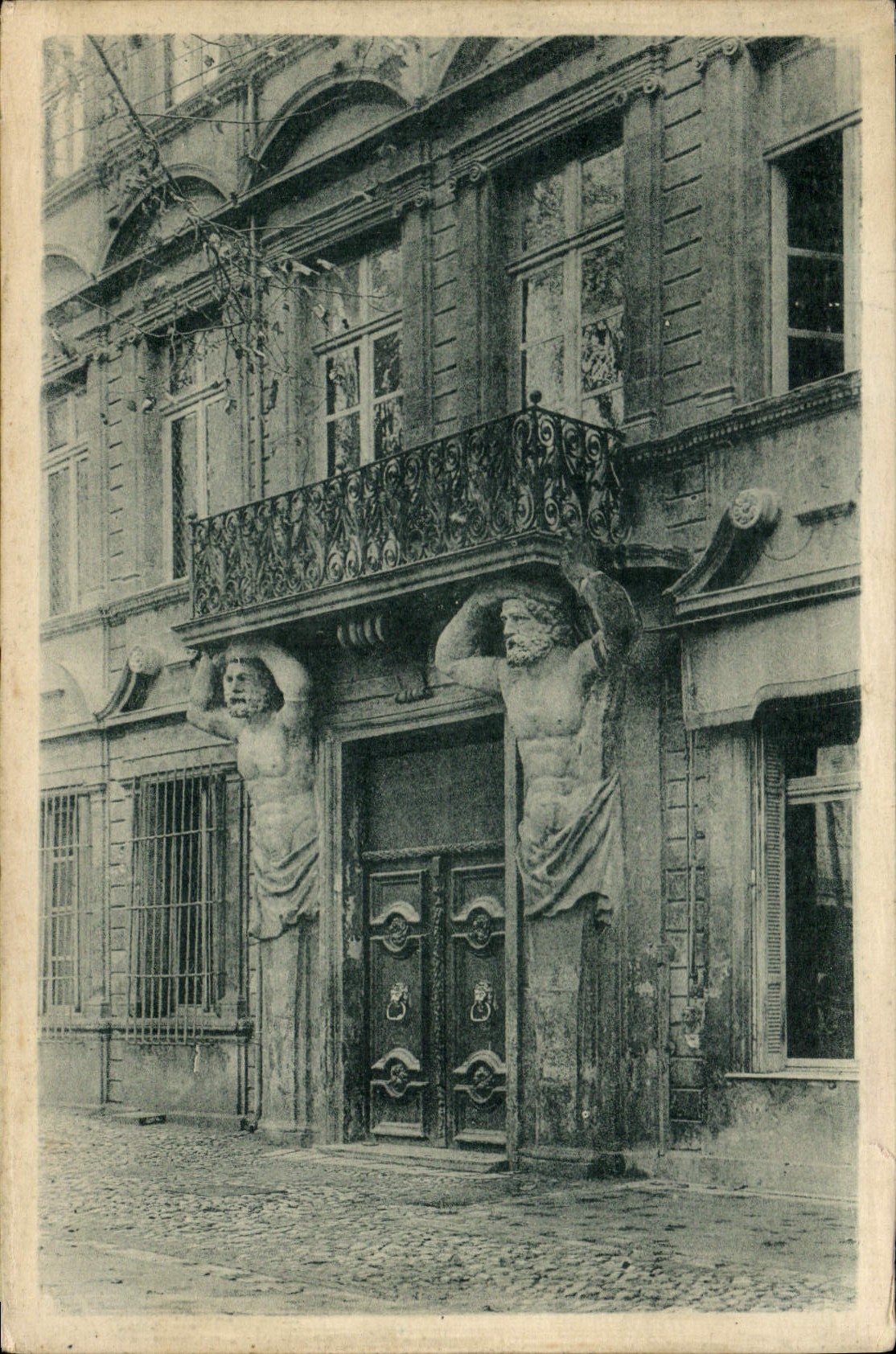 CPA Aix en Provence Hotel d'Espagnet XVII Cours Mirabeau 