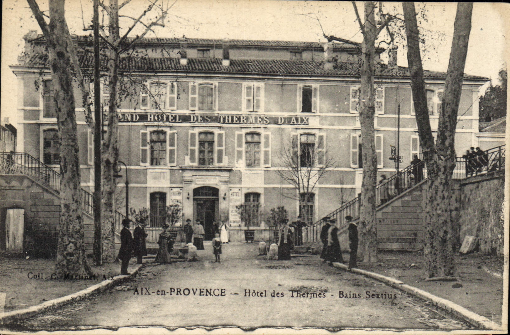 CPA Aix en Provence Hotel des Thermes Bains Sextius 