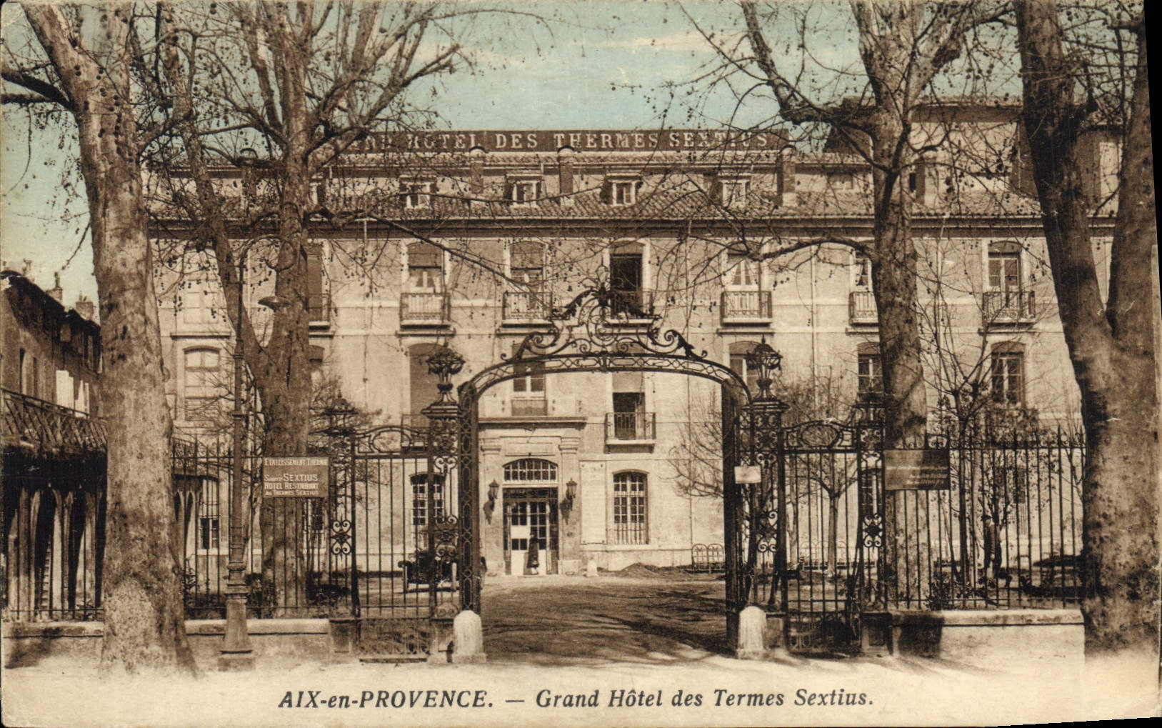 CPA Aix en Provence Grand Hotel des Thermes Sextius 