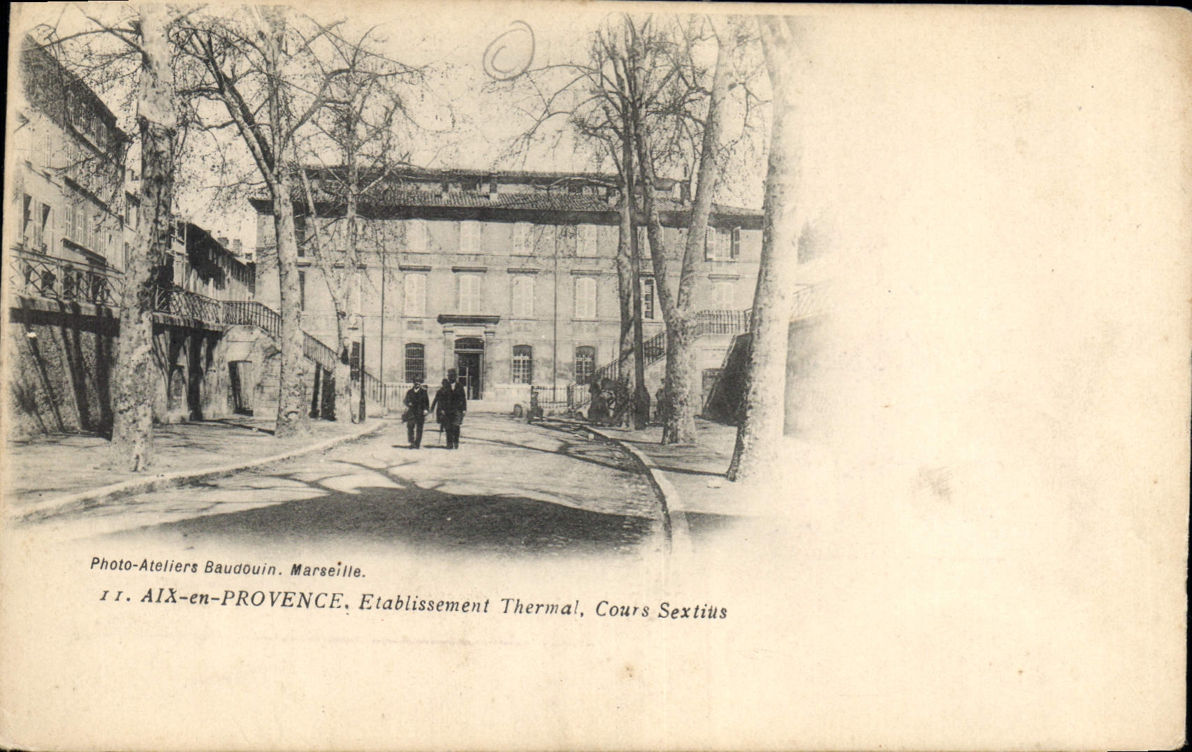 CPA Aix en Provence Establissement Thermal Cours Sextius 