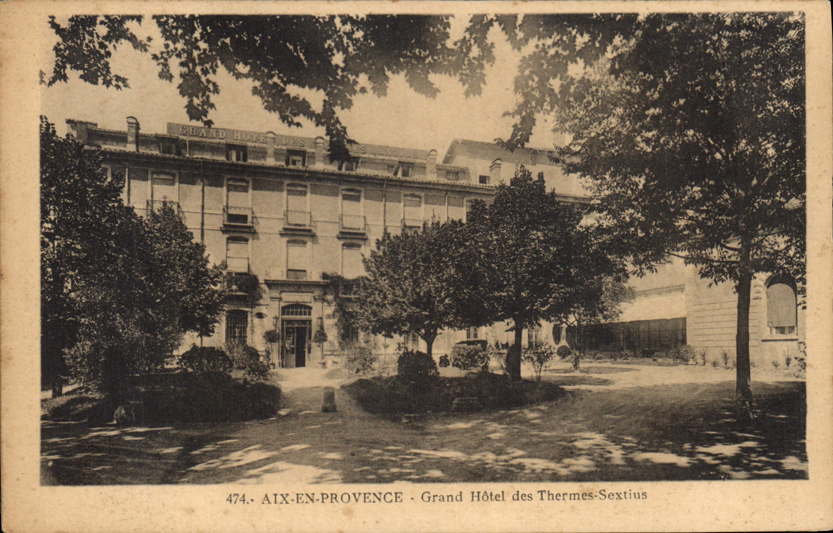 CPA Aix en Provence Grand Hotel des Thermes Sextius 
