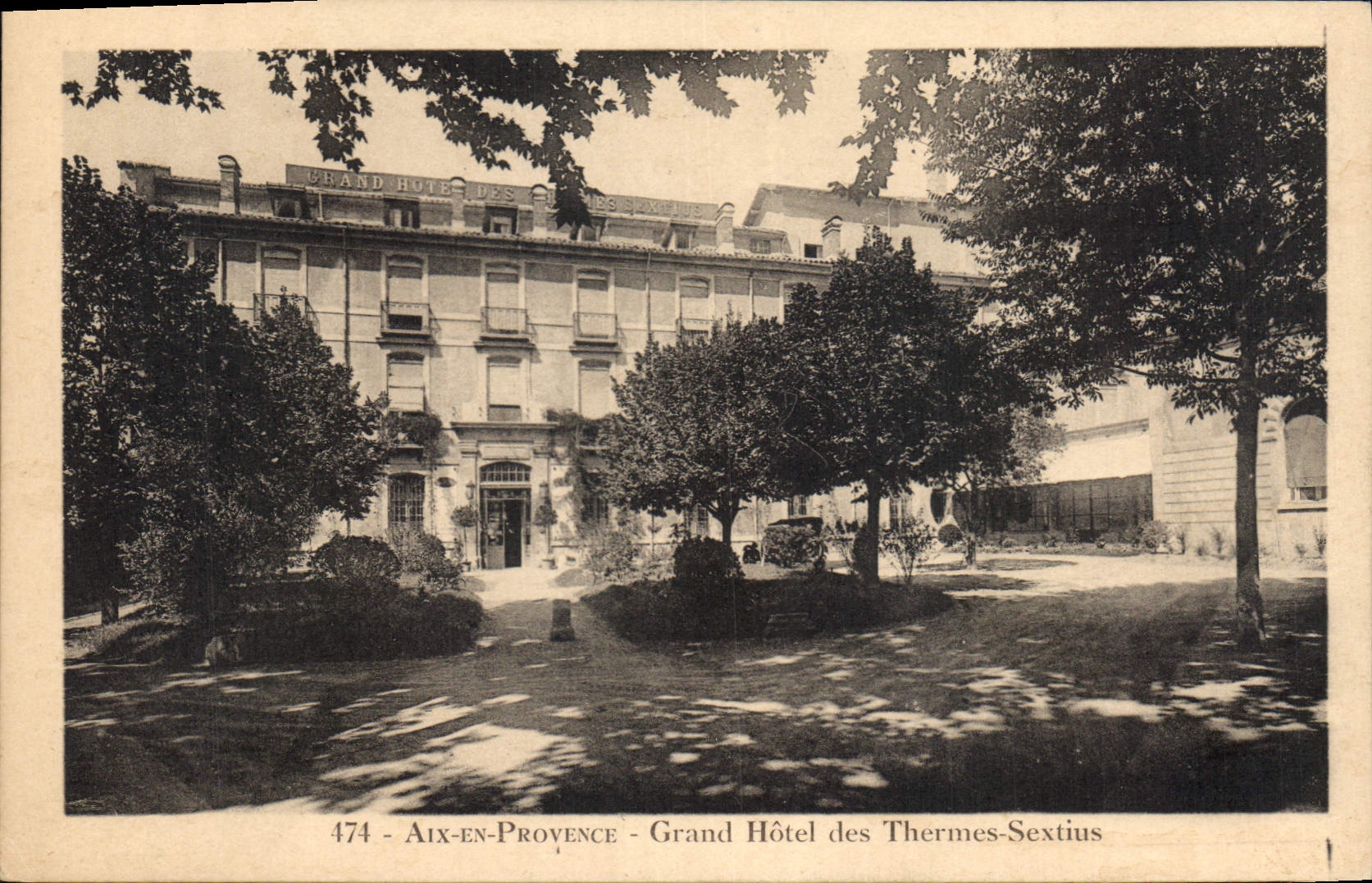CPA Aix en Provence Grand Hotel des Thermes Sextius 