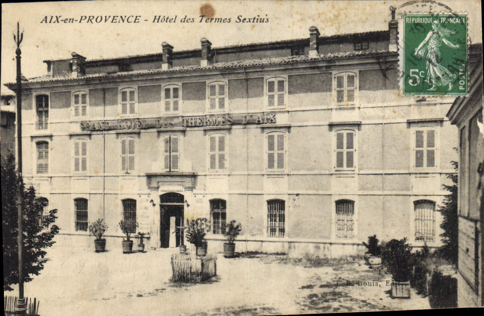 CPA Aix en Provence Hotel des Thermes Sextius 