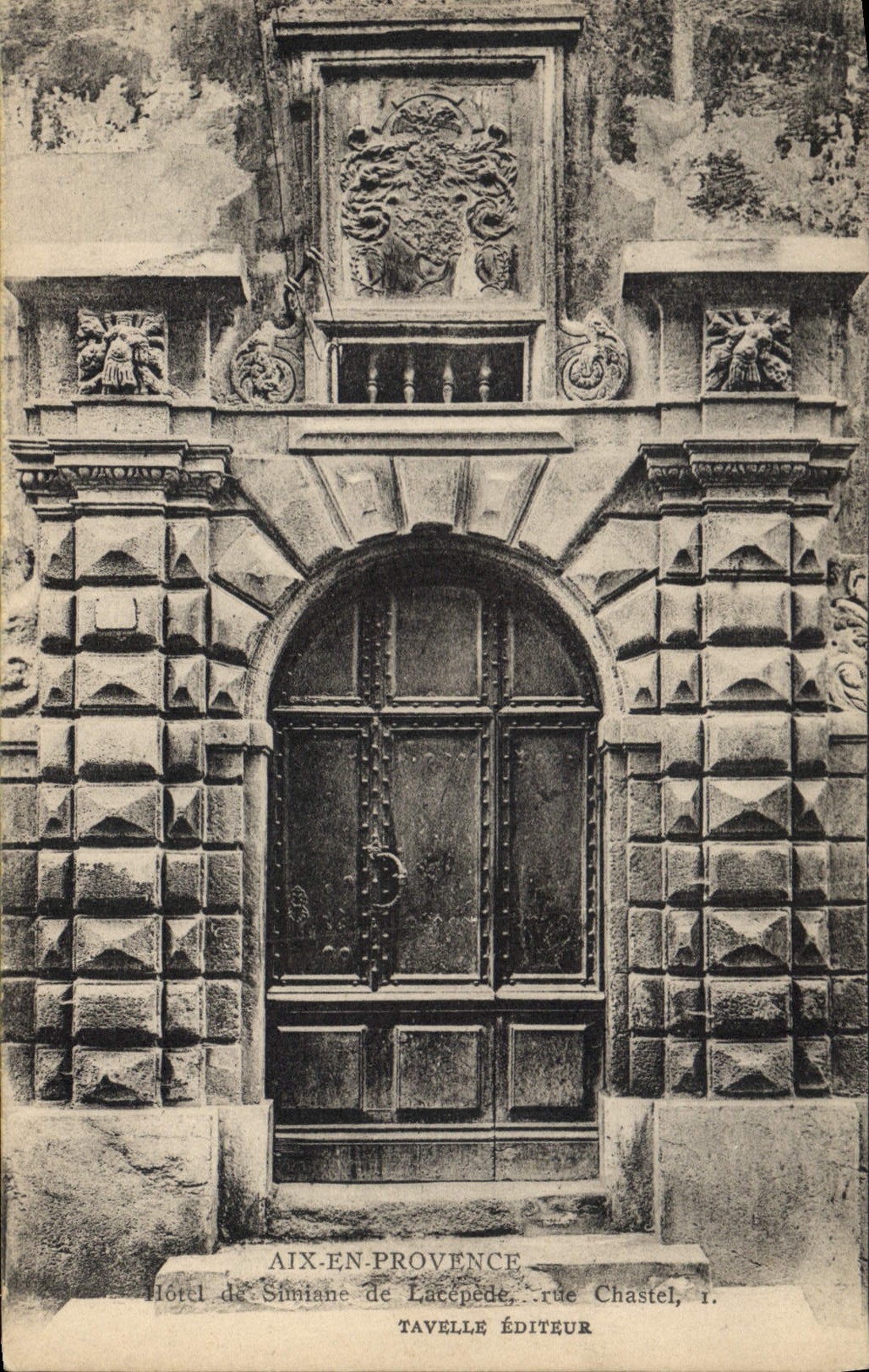 CPA Aix en Provence Hotel de Simiane de Lacepede 