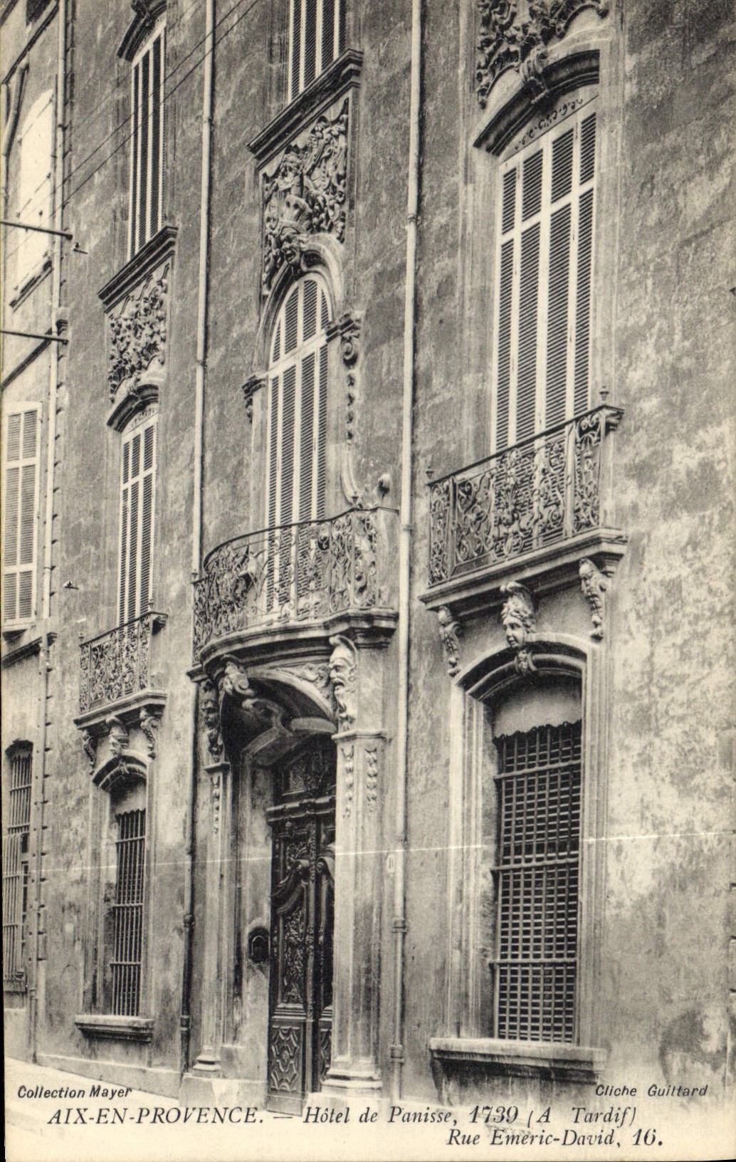 CPA Aix en Provence Hotel de Panisse