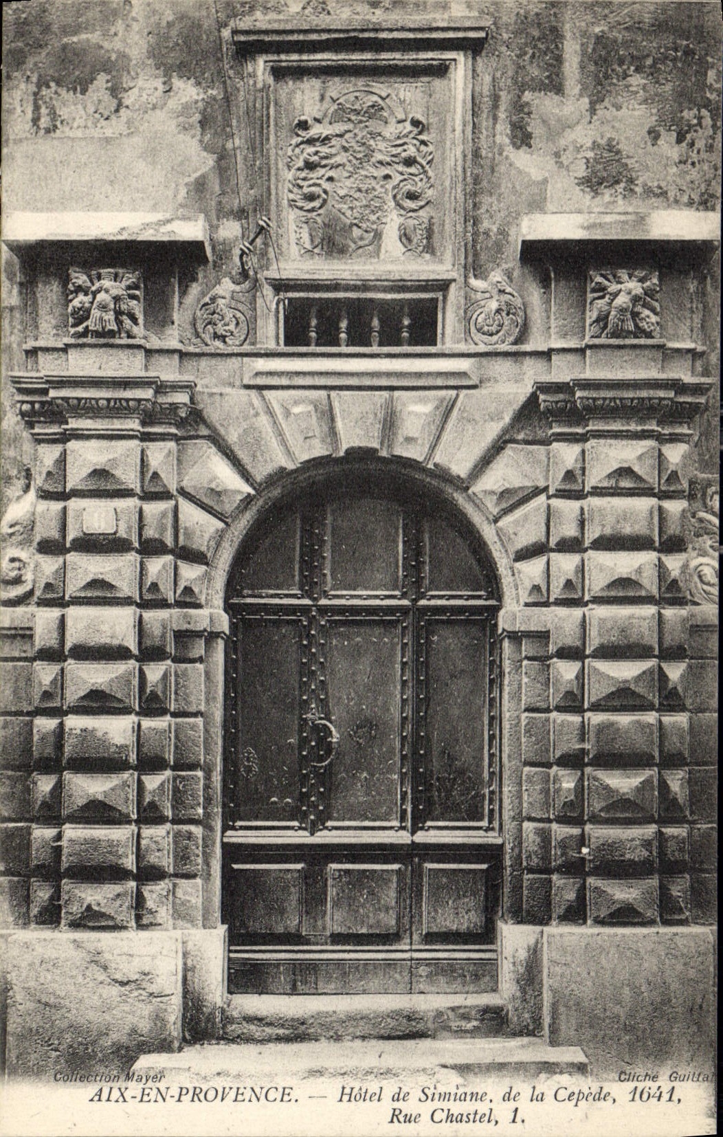 CPA Aix en Provence Hotel de Simiane de la Cepede 