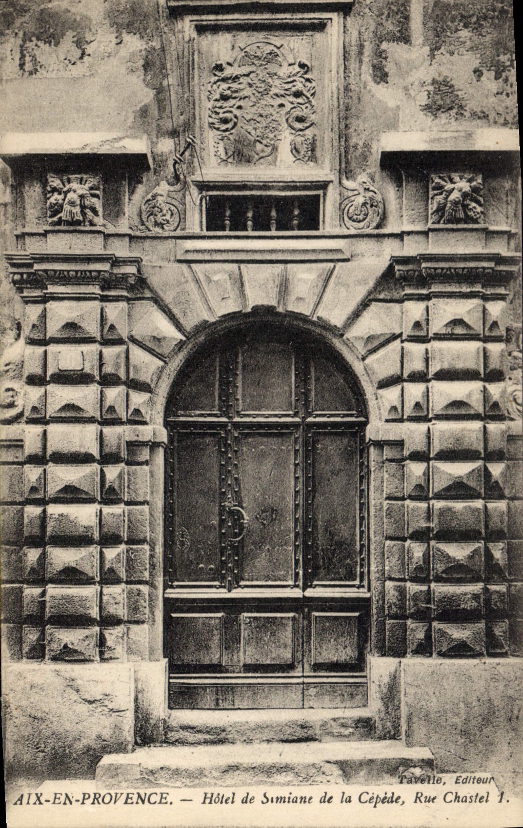 CPA Aix en Provence Hotel de Simiane de la Cepede 