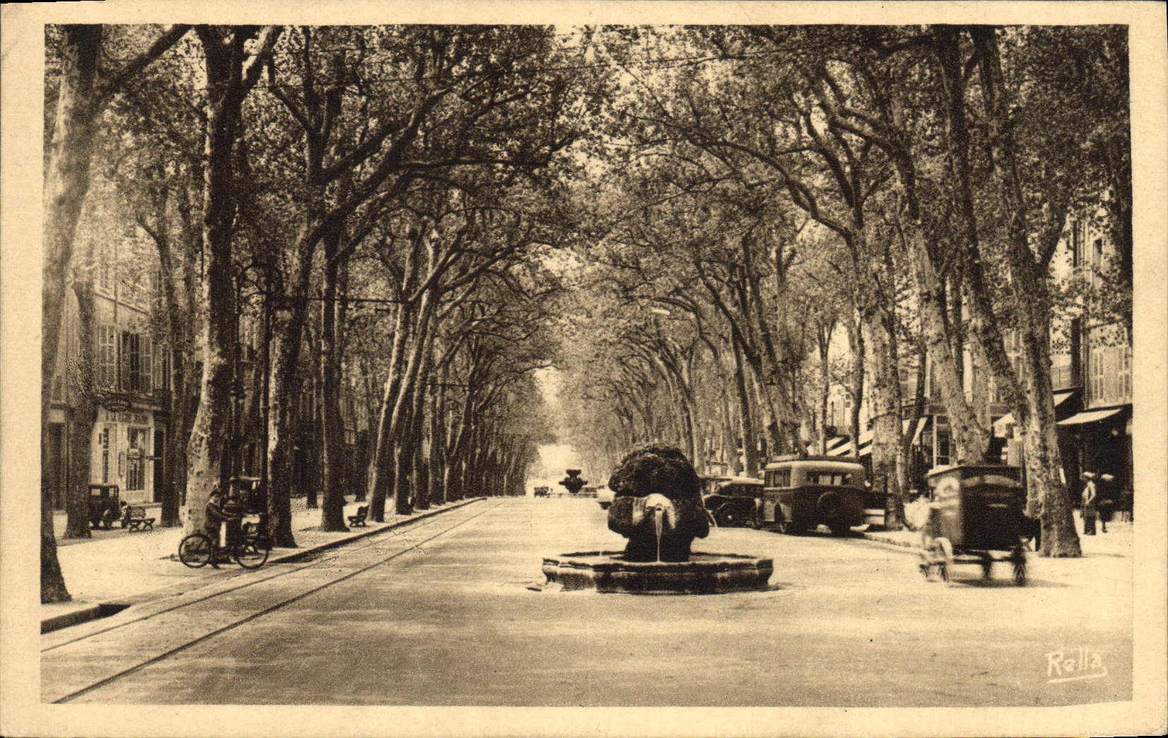CPA Aix en Provence Le cours Mirabeau 