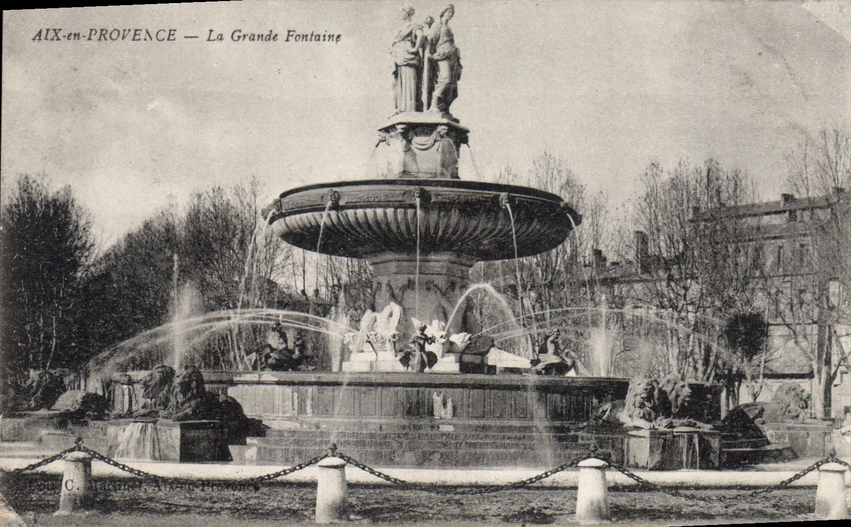 CPA Aix en Provence La Grande Fontaine