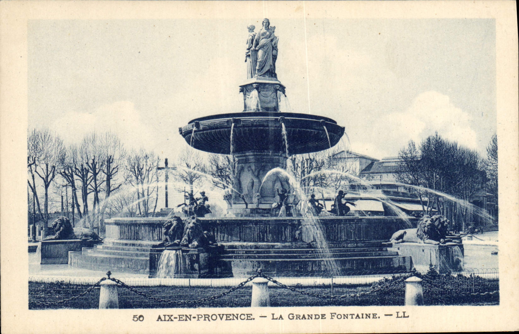 CPA Aix en Provence La Grande Fontaine