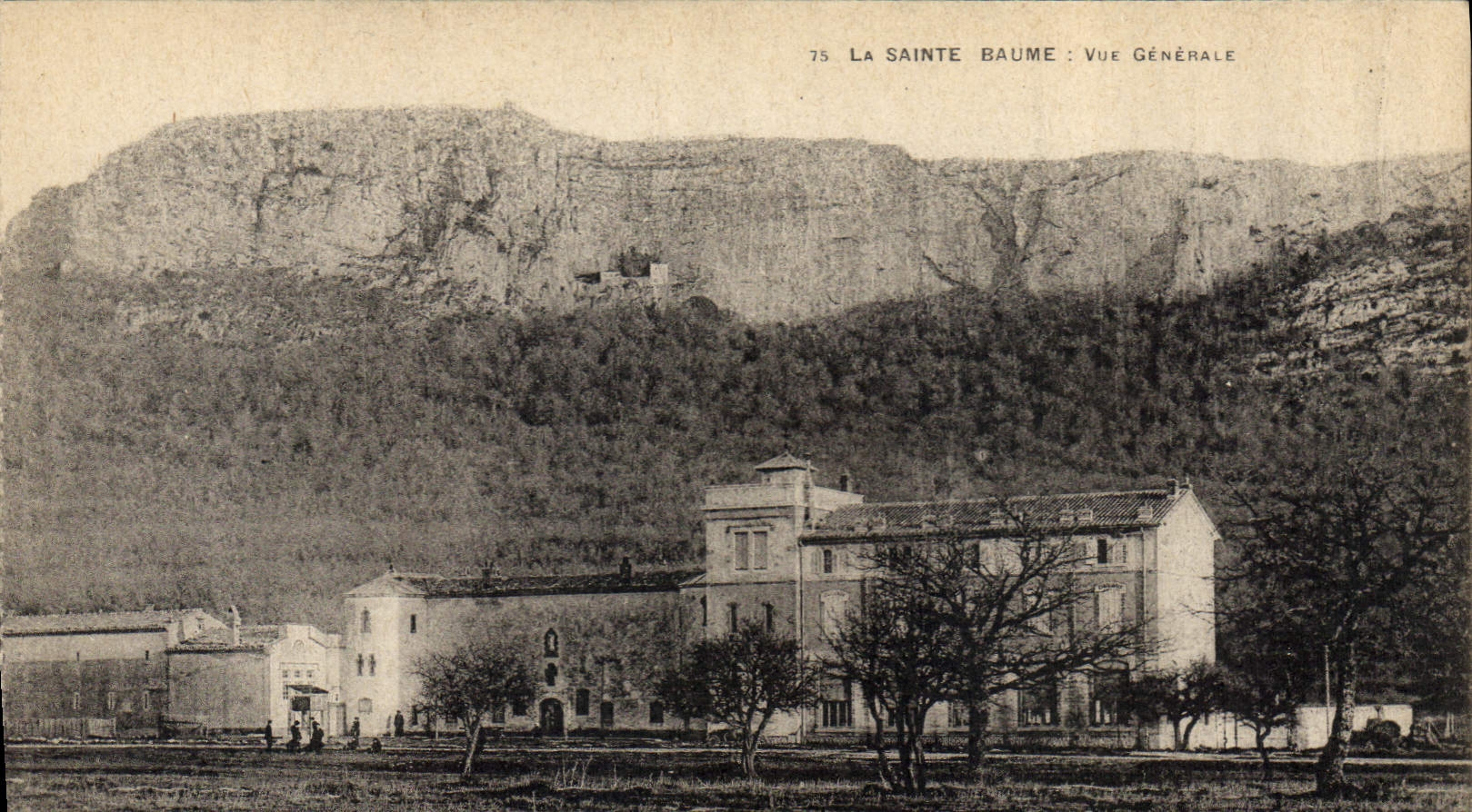 CPA La Sainte Baume Vue generale 