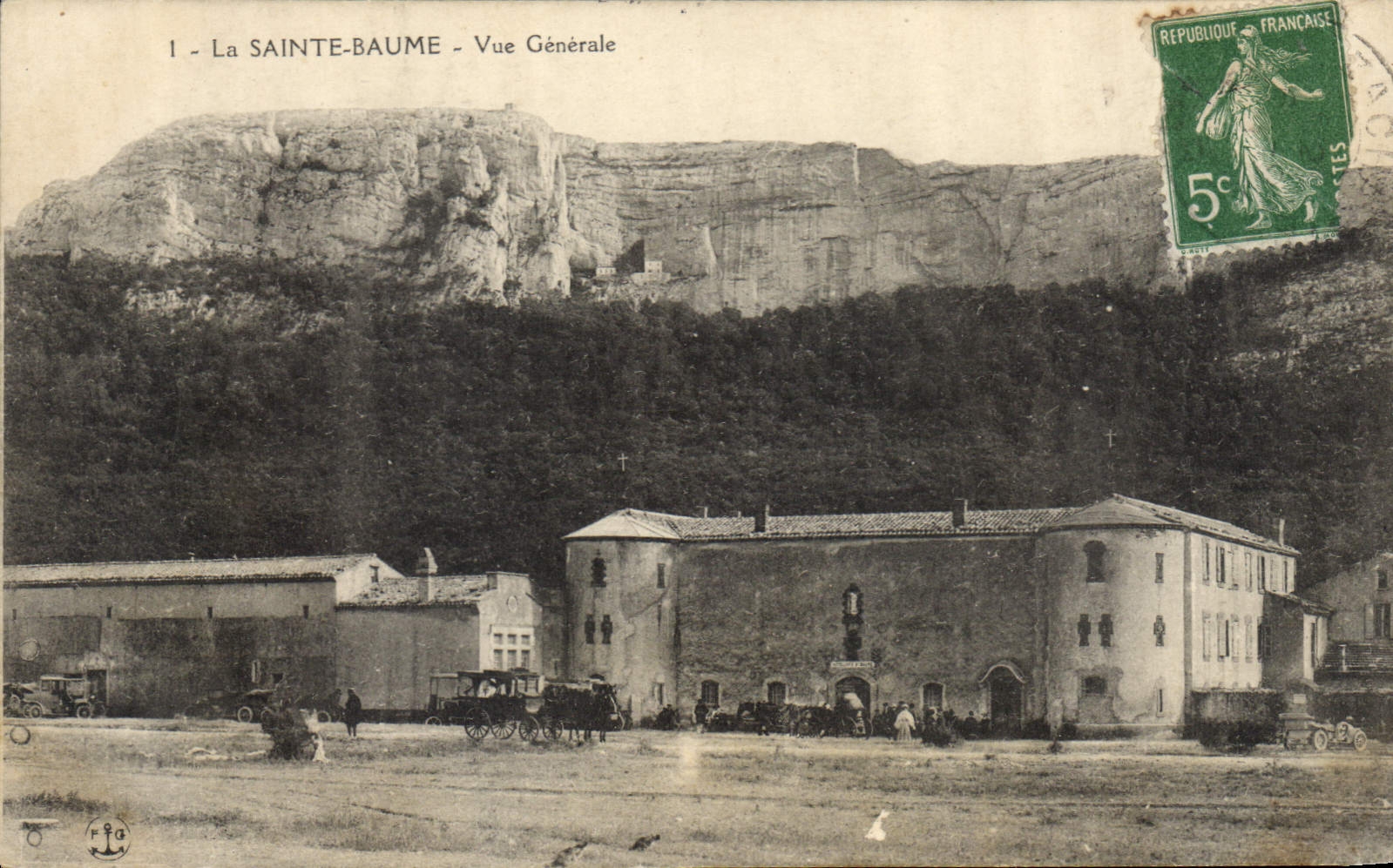 CPA La Sainte Baume Vue Generale 