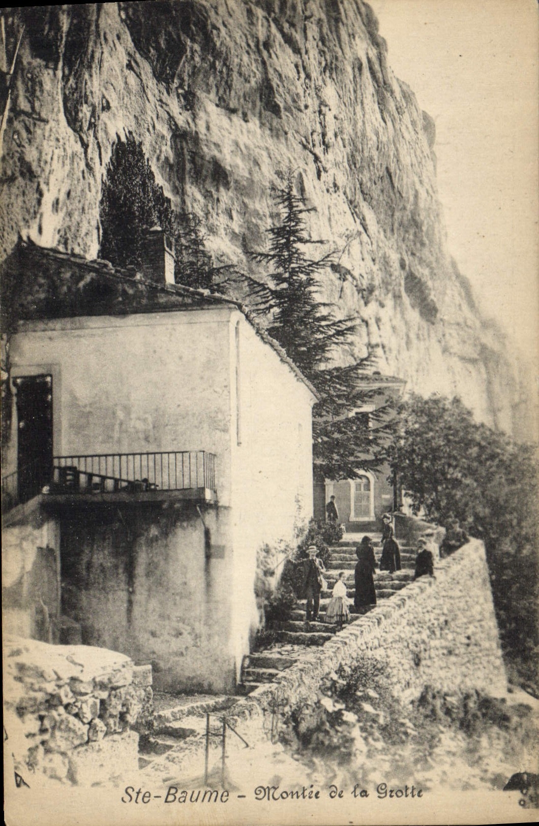 CPA Ste Baume Montee de la Grotte