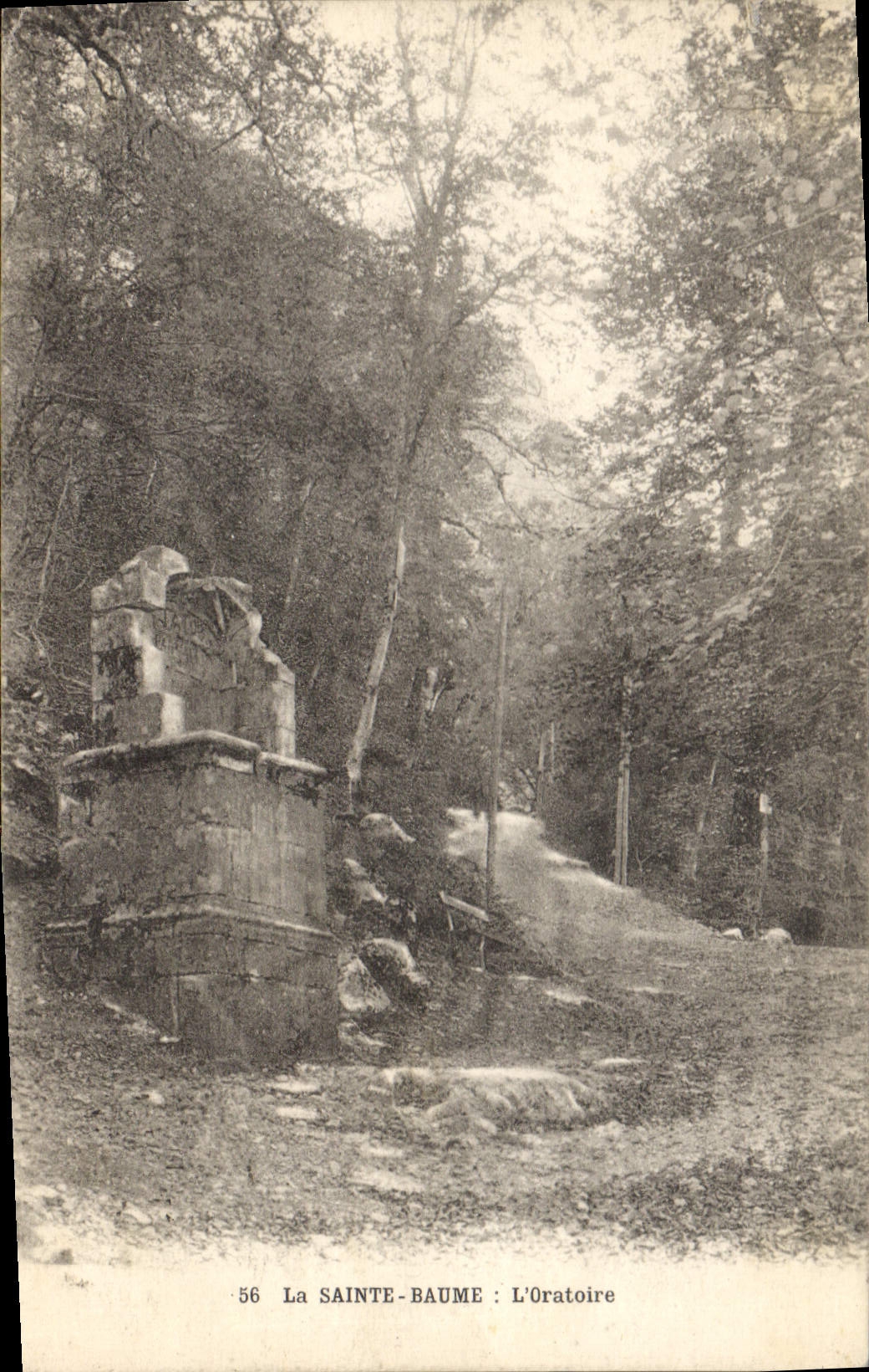 CPA La Sainte Baume L'Oratoire 