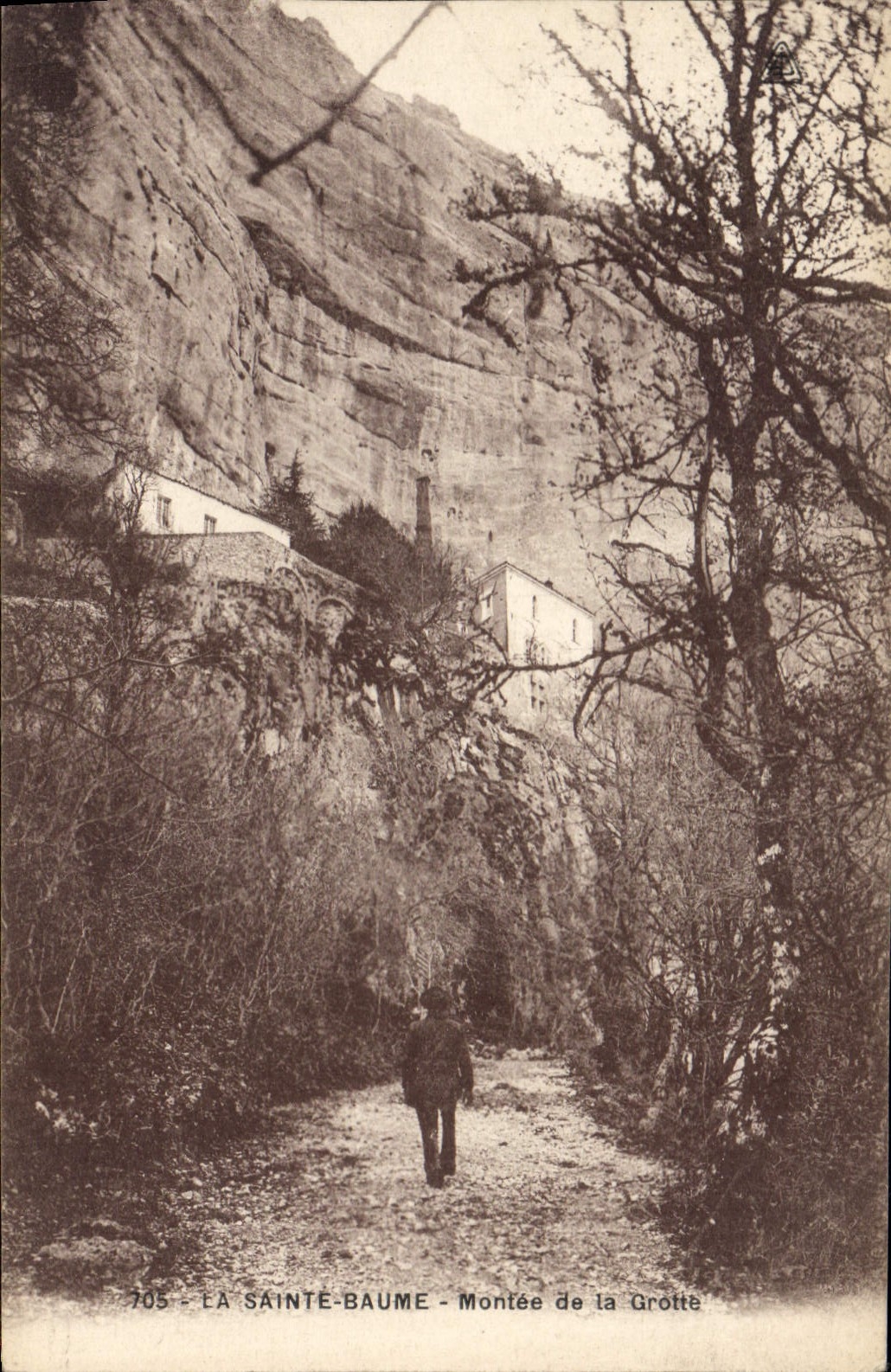 CPA La Sainte Baume Montee de la Grotte