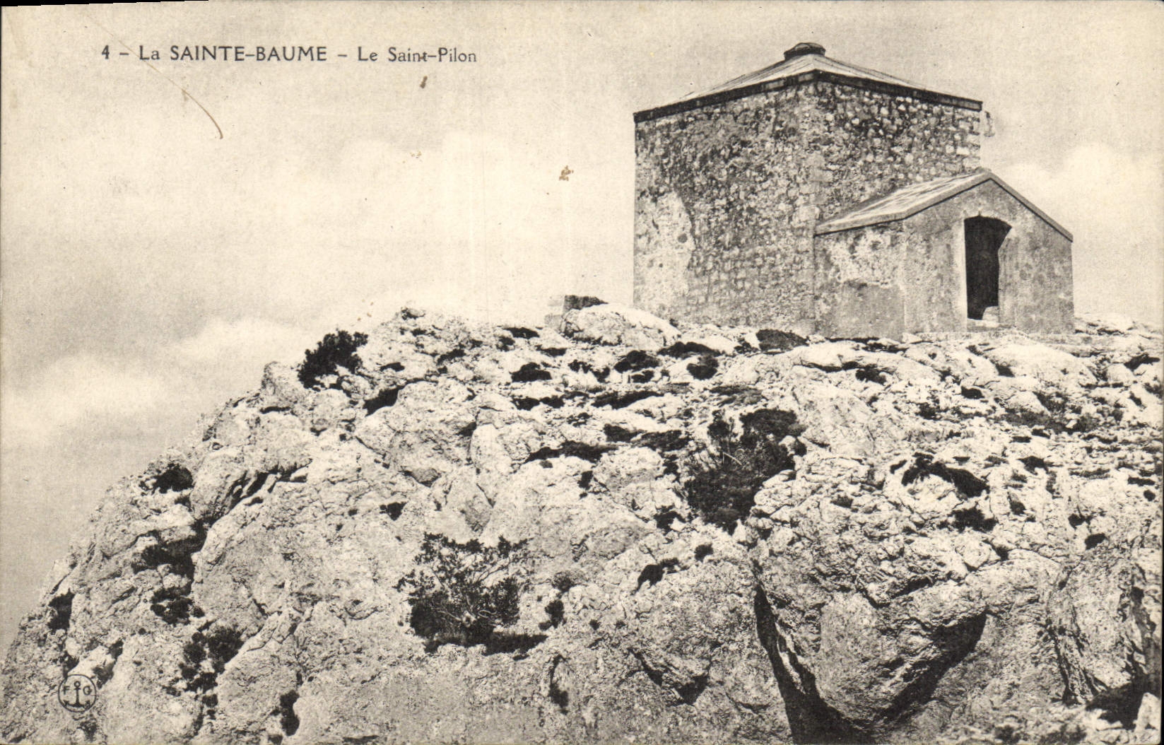 CPA La Sainte Baume Le Saint Pilon 