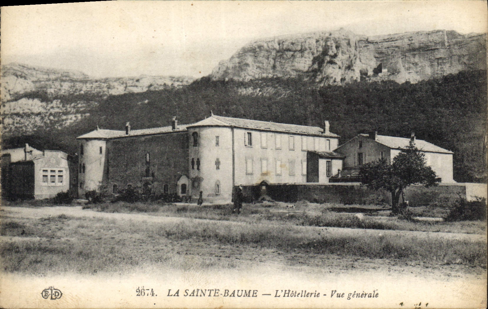 CPA La Sainte Baume L'Hotellerie Vue Generale 