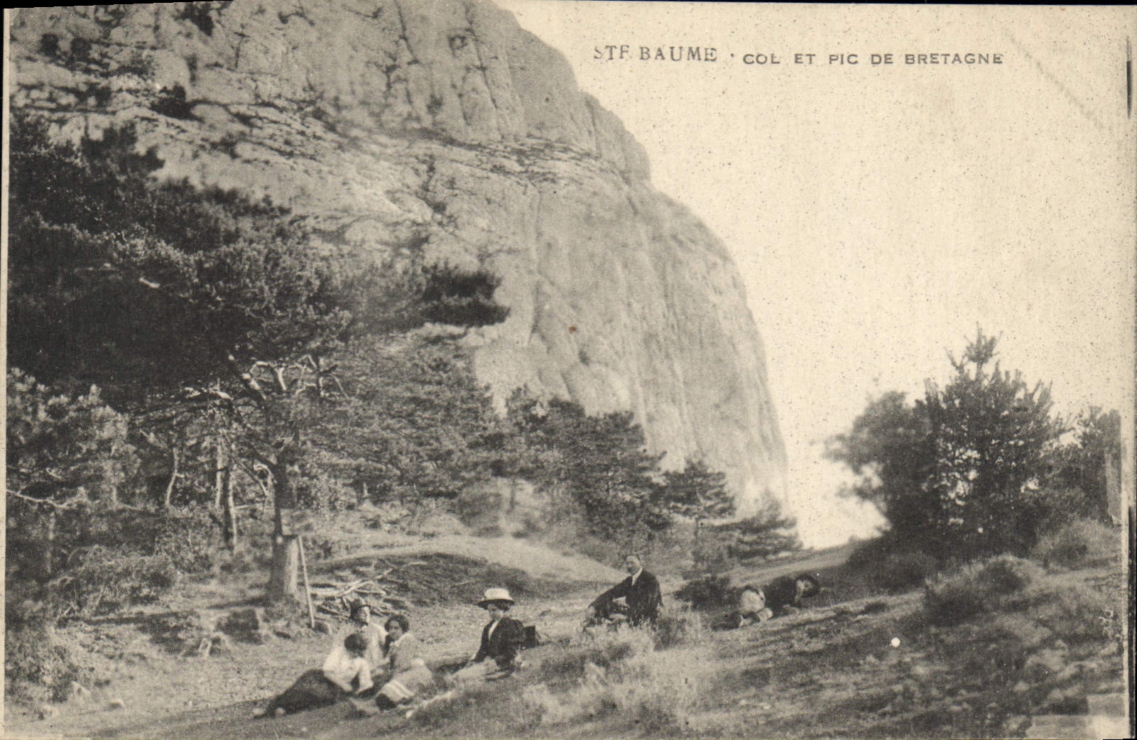 CPA Ste Baume Col et Pic de Bretagne