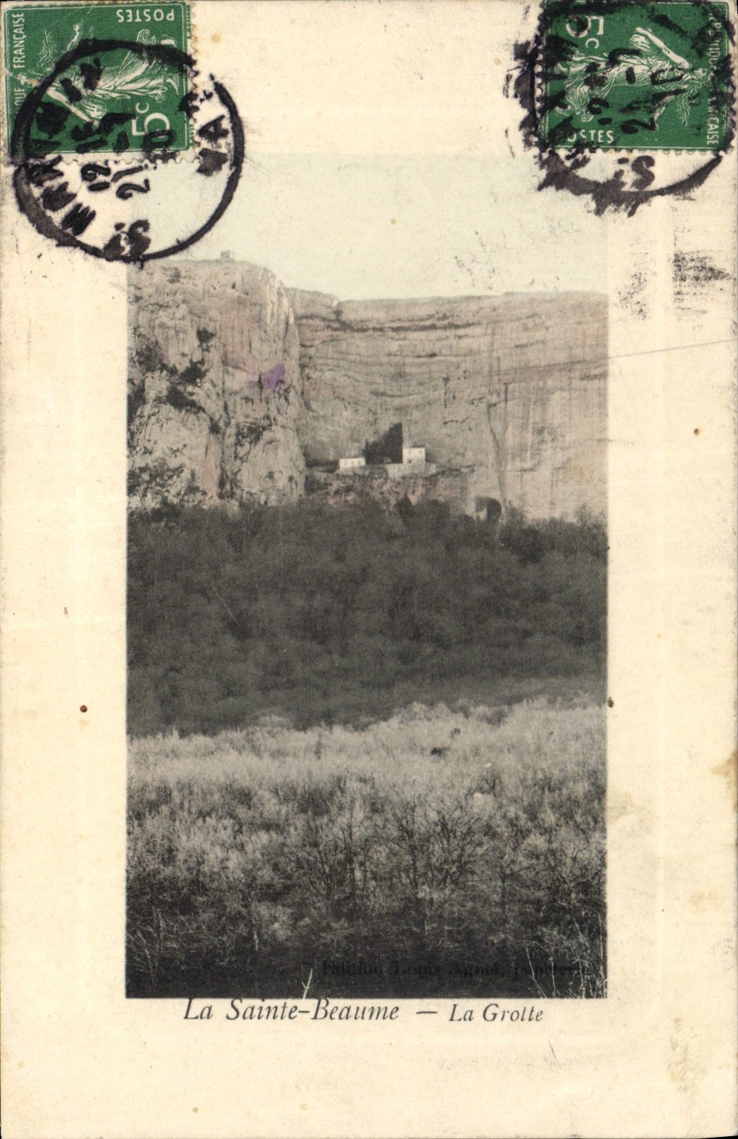 CPA La Sainte Beaume La Grotte 
