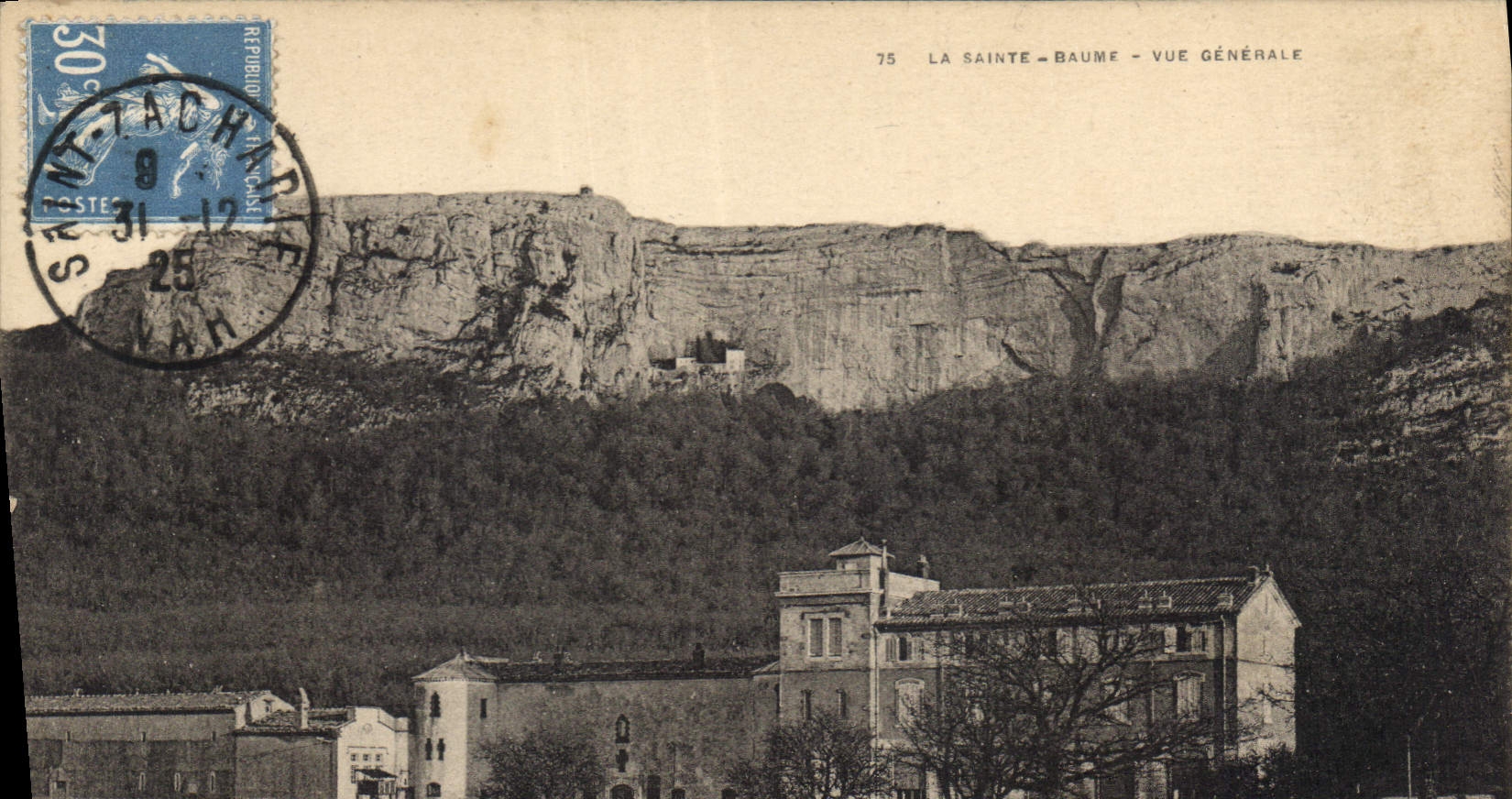 CPA La Sainte Baume Vue Generale 