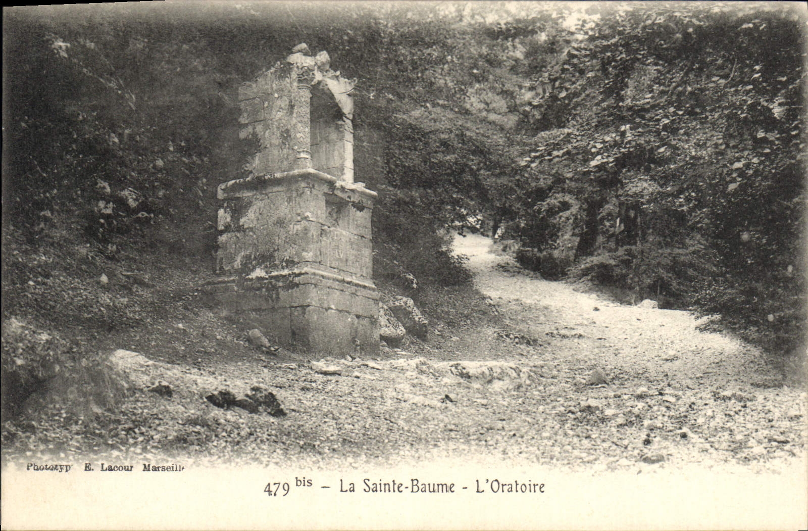 CPA La Sainte Baume L'Oratoire 