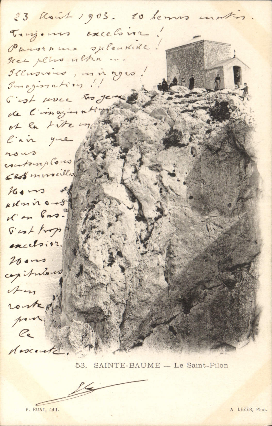 CPA Sainte Baume Le Saint Pilon