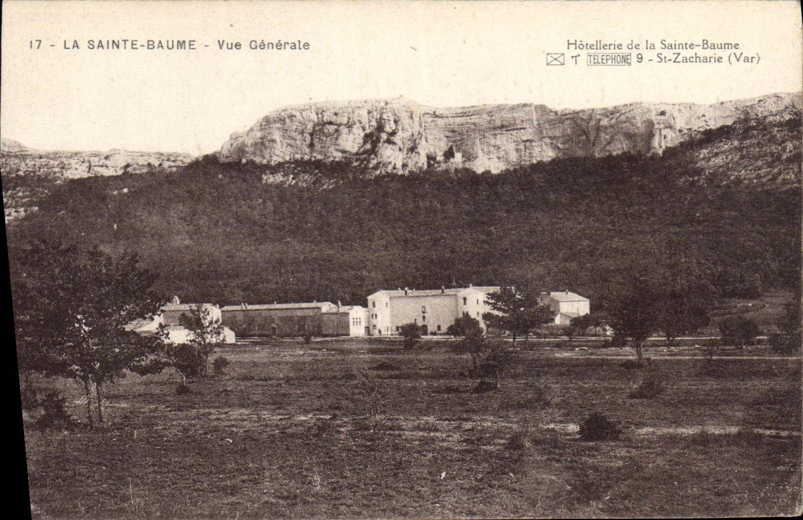 CPA La Sainte Baume Vue Generale 