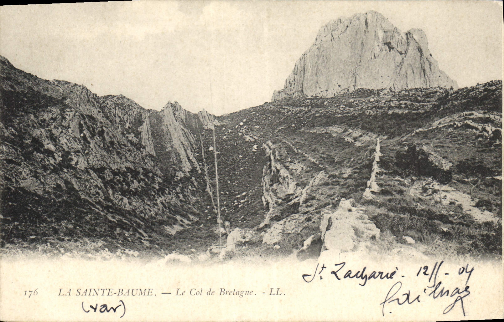 CPA La Sainte Baume Le Col de Bretagne 