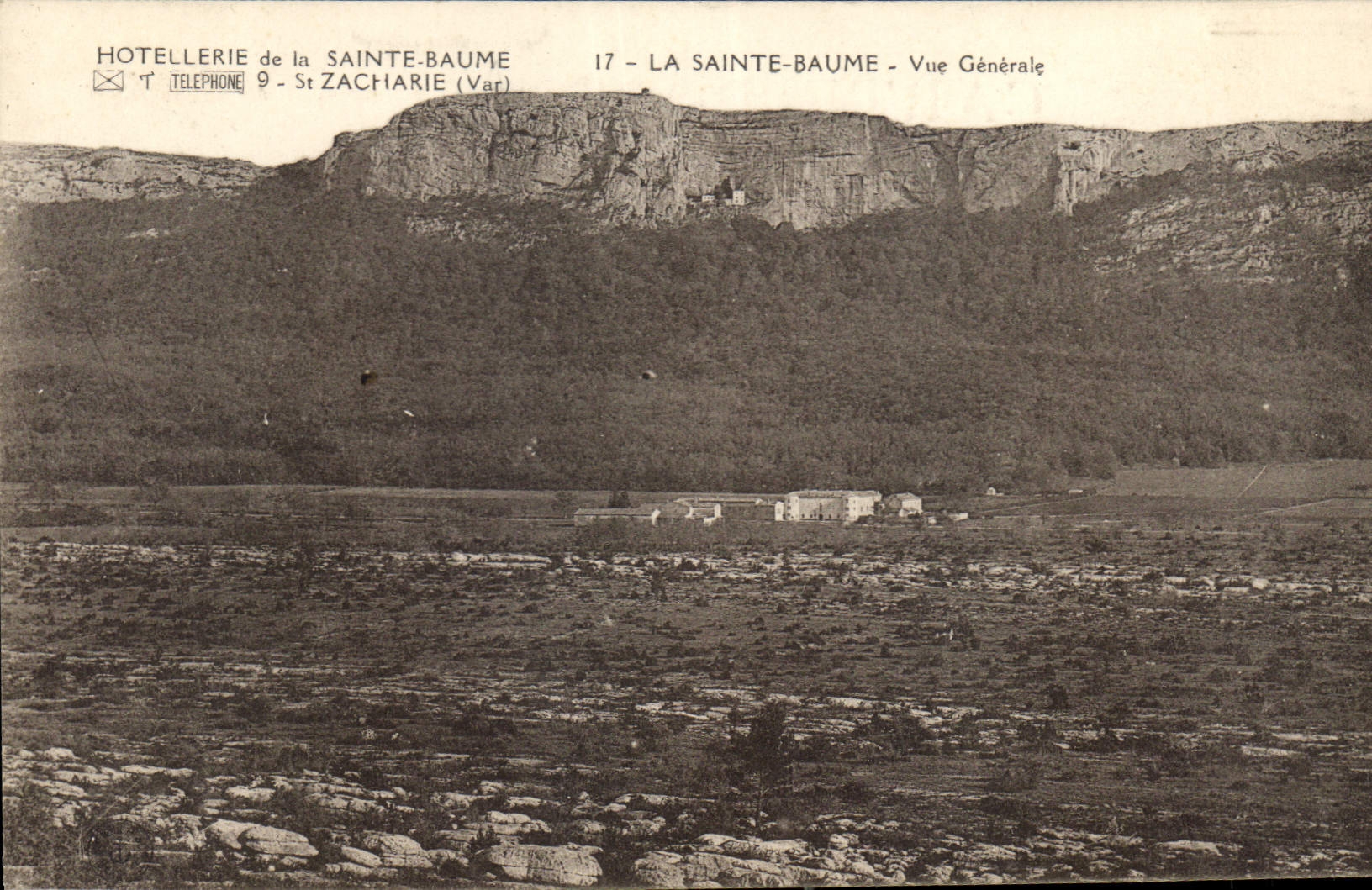 CPA La Sainte Baume Var Vue generale 