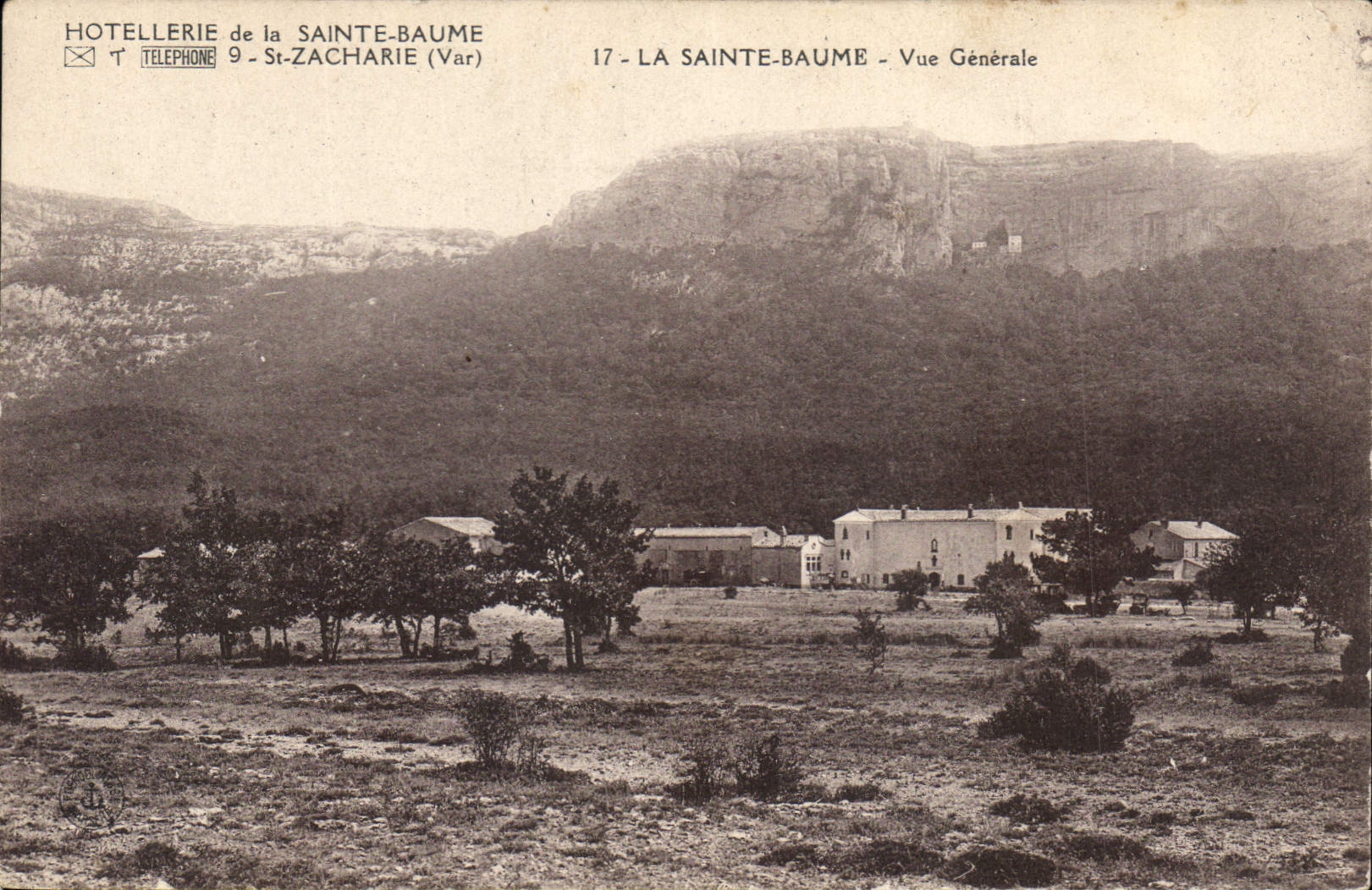 CPA La Sainte Baume Vue Generale