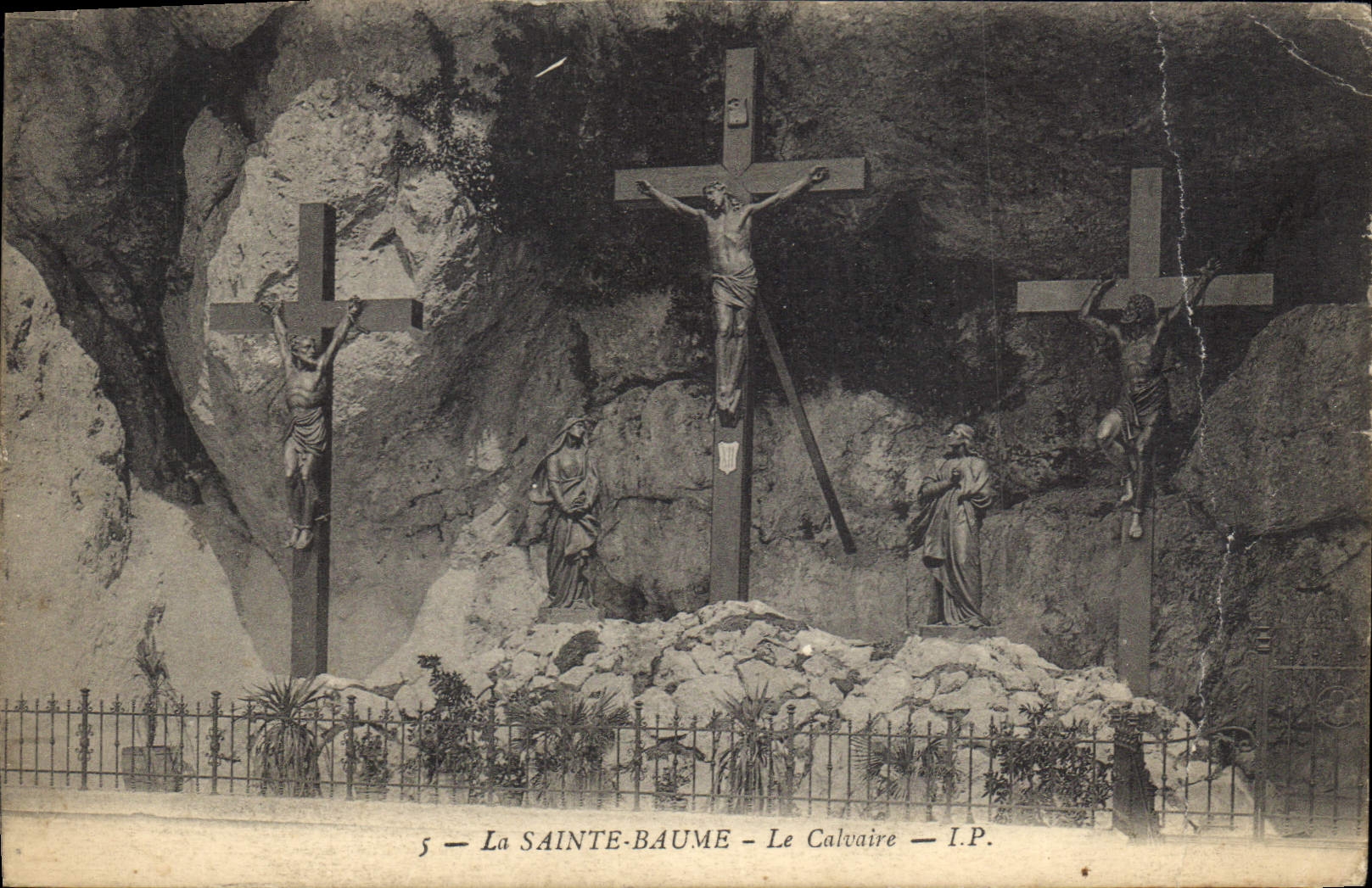 CPA La Sainte Baume Le Calvaire