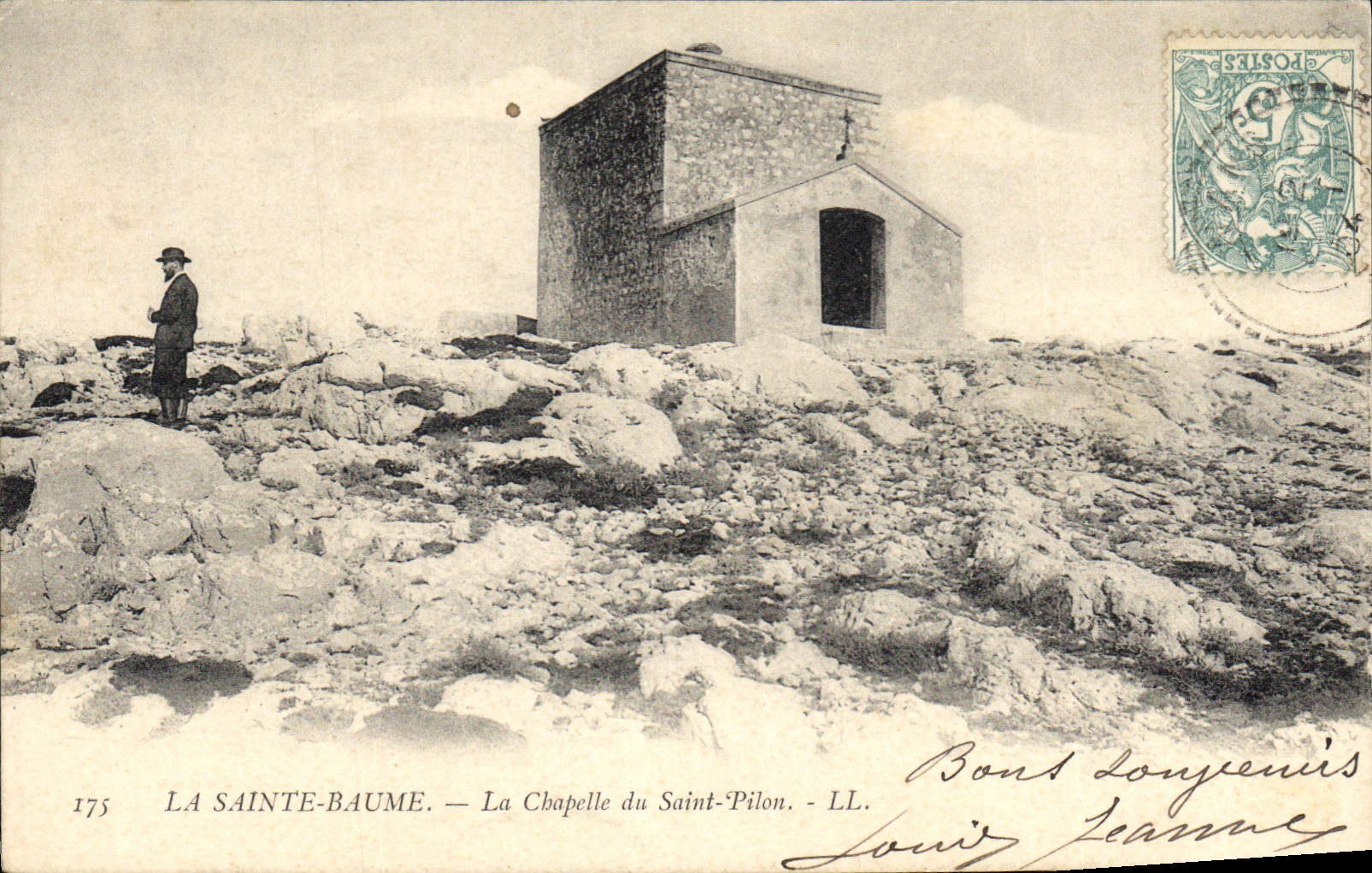 CPA La Sainte Baume La Chapelle du Saint Pilon