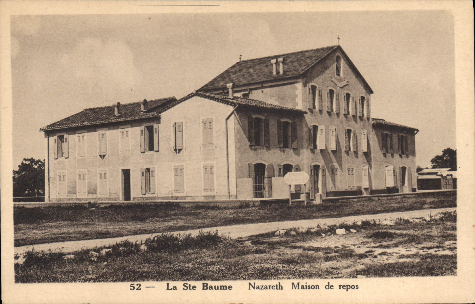 CPA La ste Baume Nazareth Maison de repos