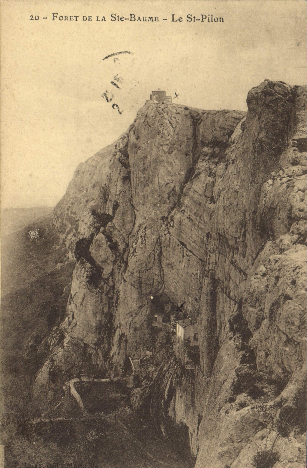 CPA Foret de la Ste Baume Le St Pilon