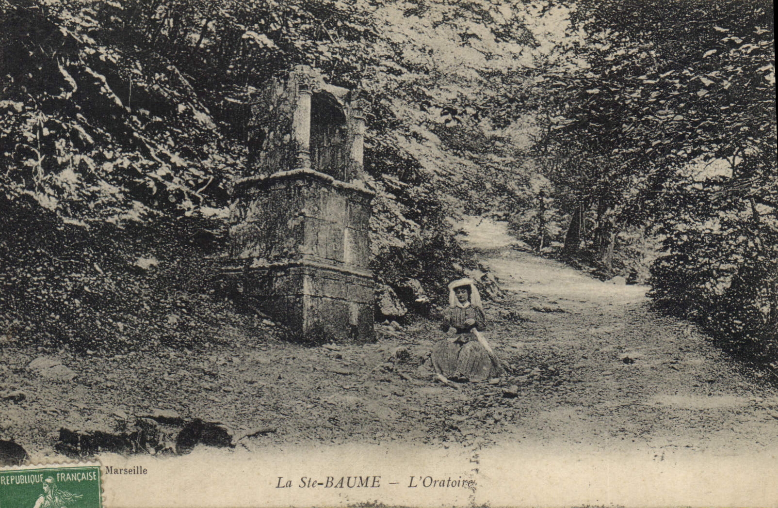 CPA La Ste Baume L'Oratoire