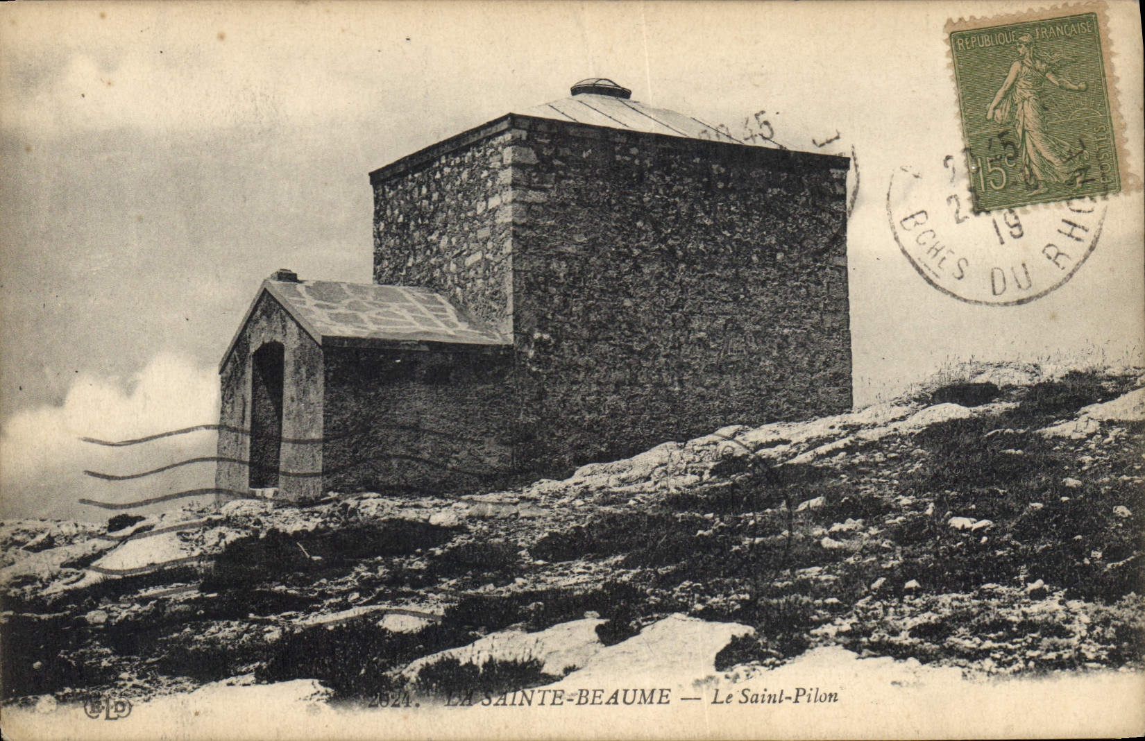 CPA La Sainte Beaume Le Saint Pilon