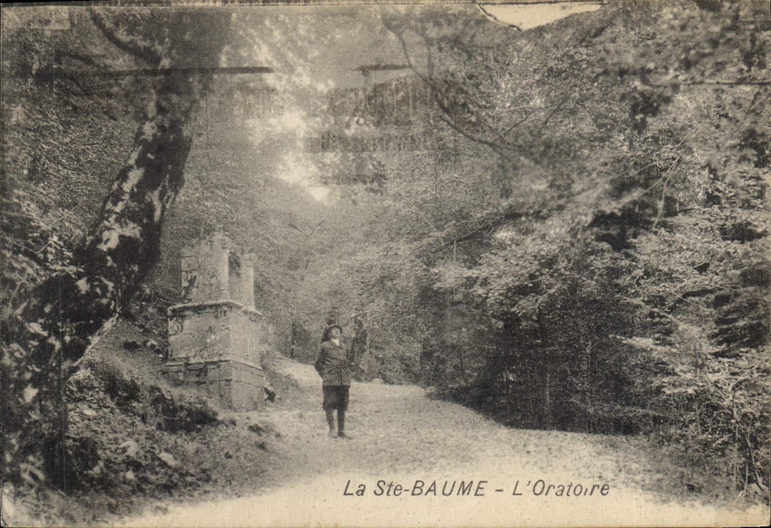 CPA La Ste Baume L'Oratoire 