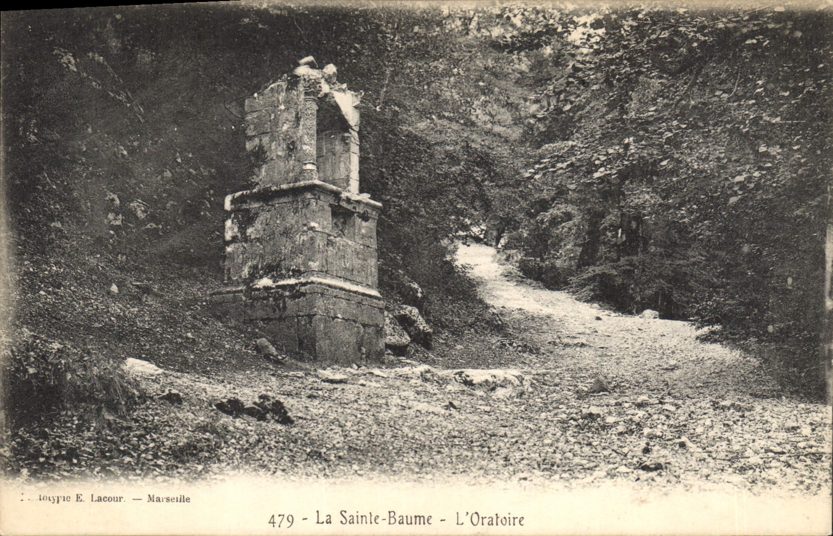 CPA La Sainte Baume L'Oratoire 