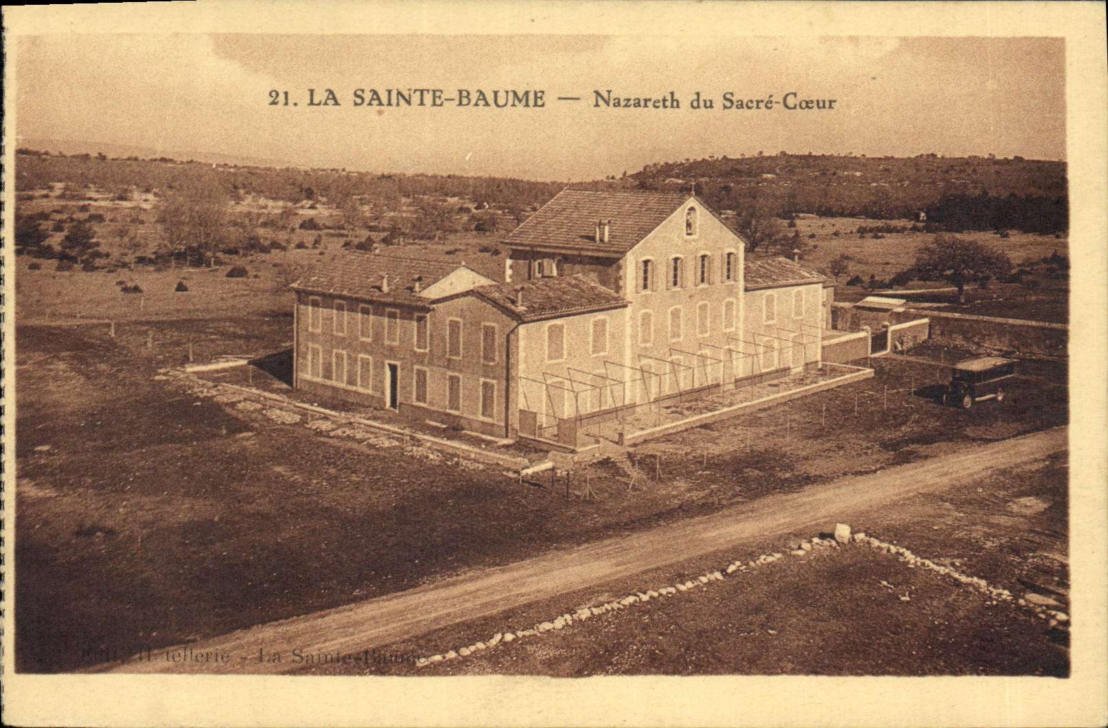 CPA La Sainte Baume Nazareth du Sacre Coeur