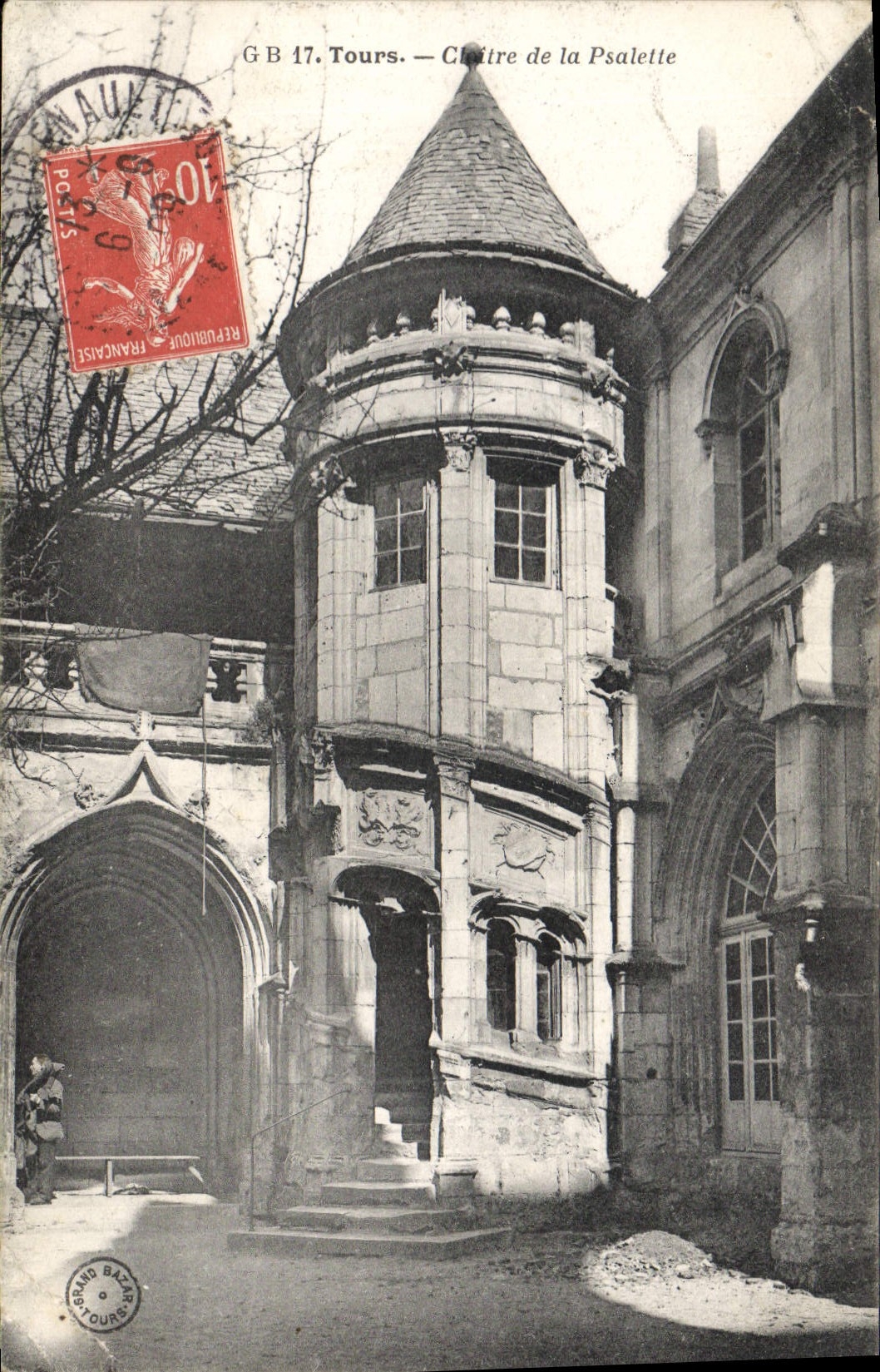 CPA Tours Cloitre de la Psalette 