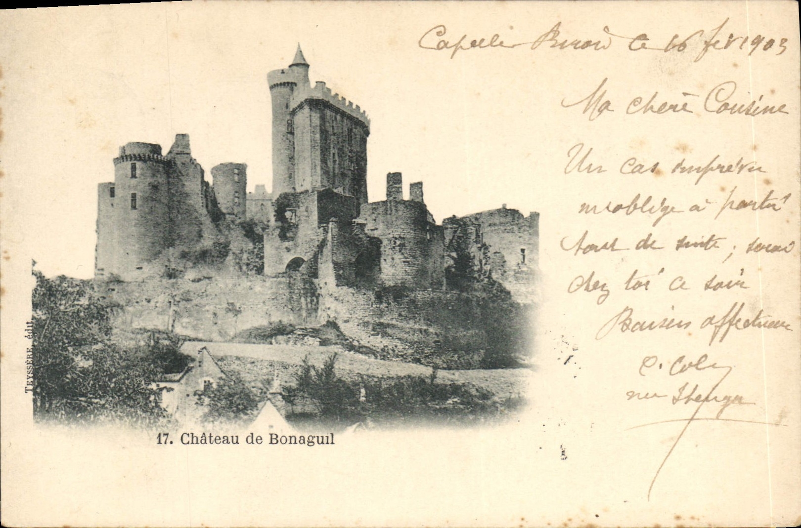 CPA Chateau de Bonaguil 