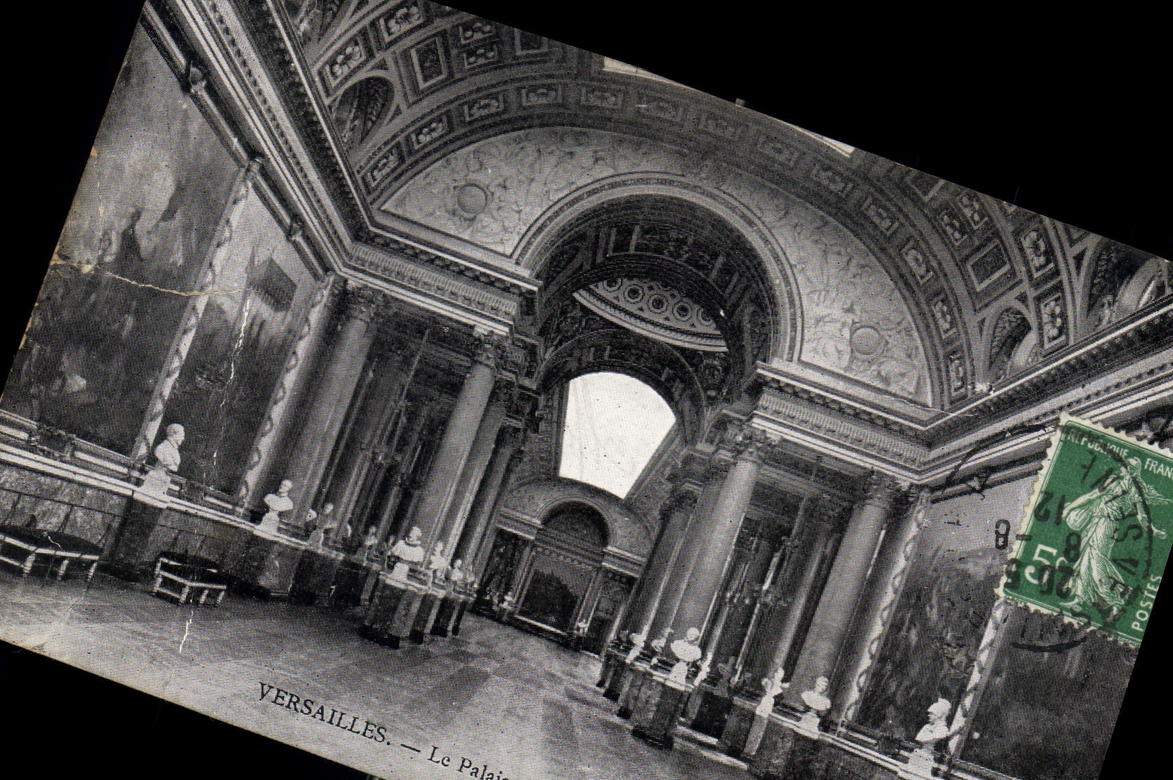 CPA Versailles Le Palais 