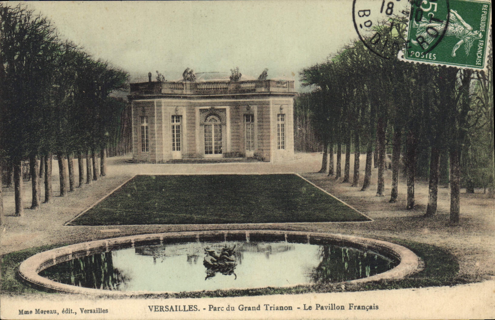 CPA Versailles Parc du Grand Trianon Le Pavillon Le Pavillon Francais 