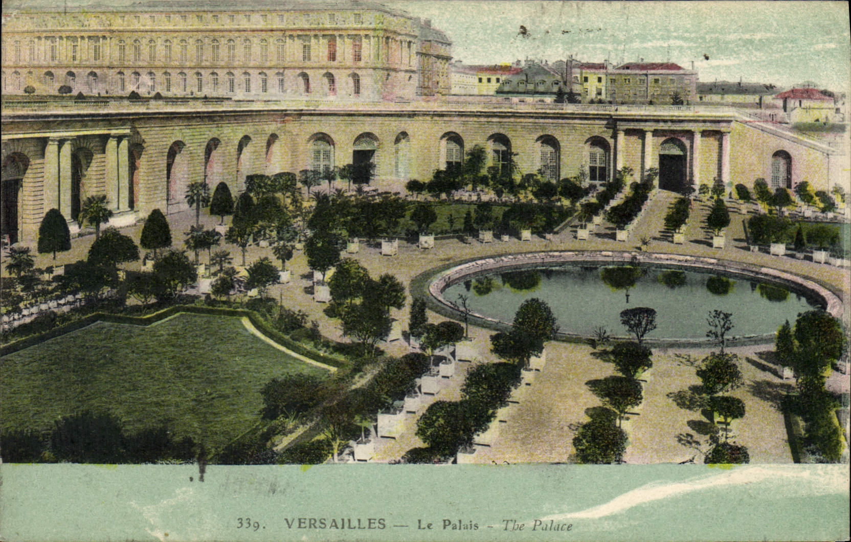 CPA Versailles Le Palais 