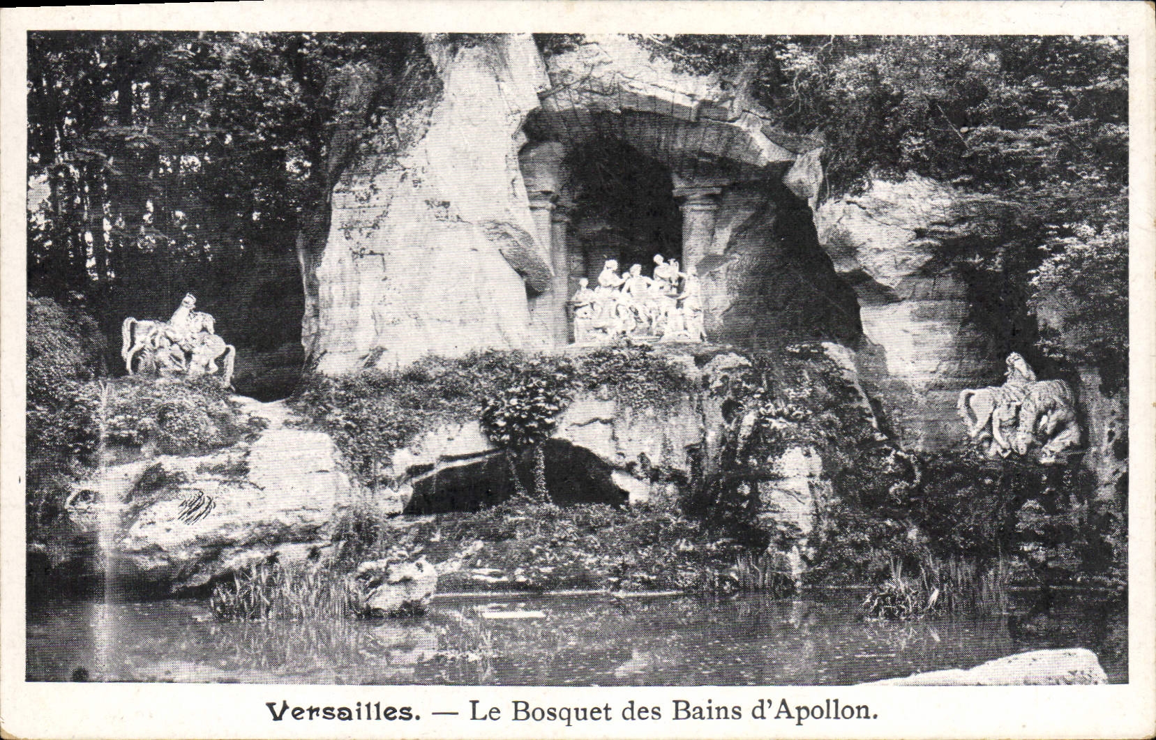 CPA Versailles Le Bosquet des Bains d'Apollon 