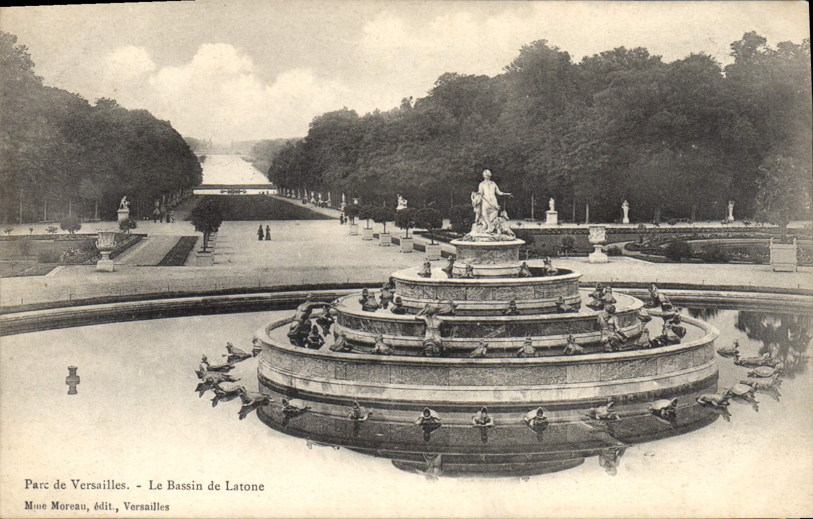 CPA Parc de Versailles Le Bassin de Latone 