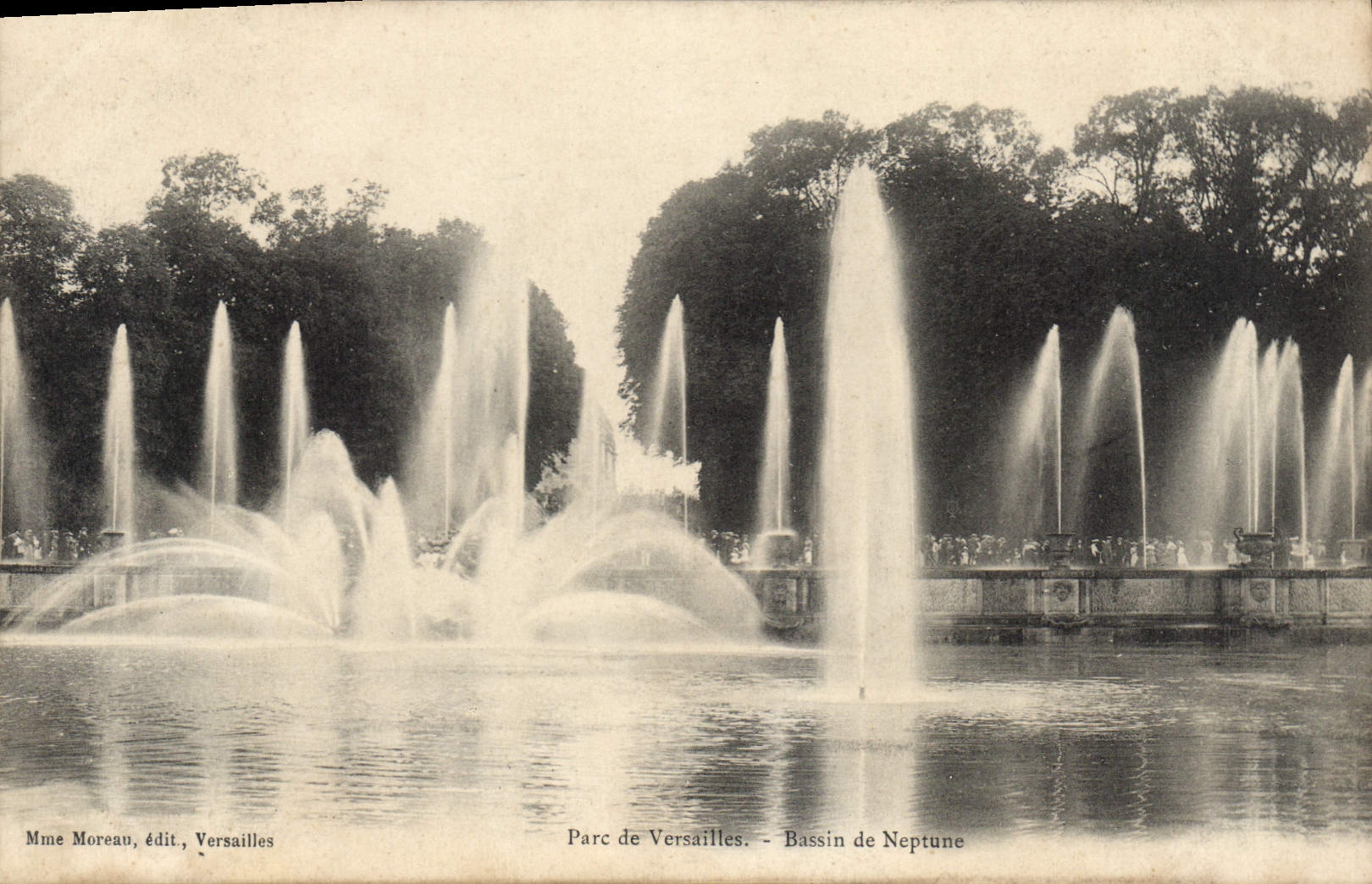 CPA Parc de Versailles Bassin de Neptune 