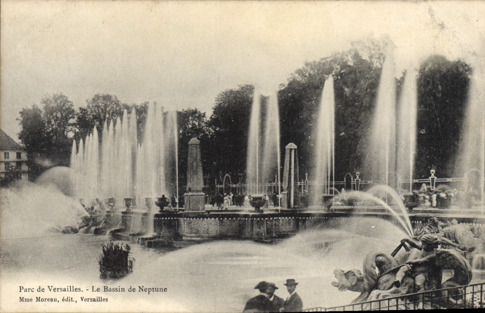 CPA Parc de Versailles Le Bassin de Neptune 